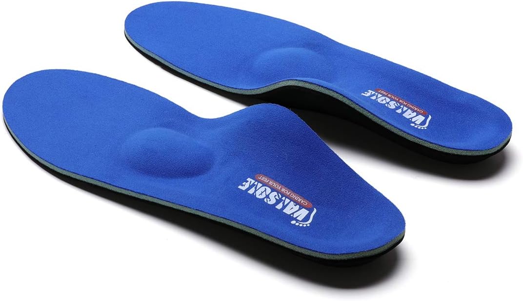 VALSOLE Orthotic Insole High Arch Foot Support Soft Medical Functional Insoles,...