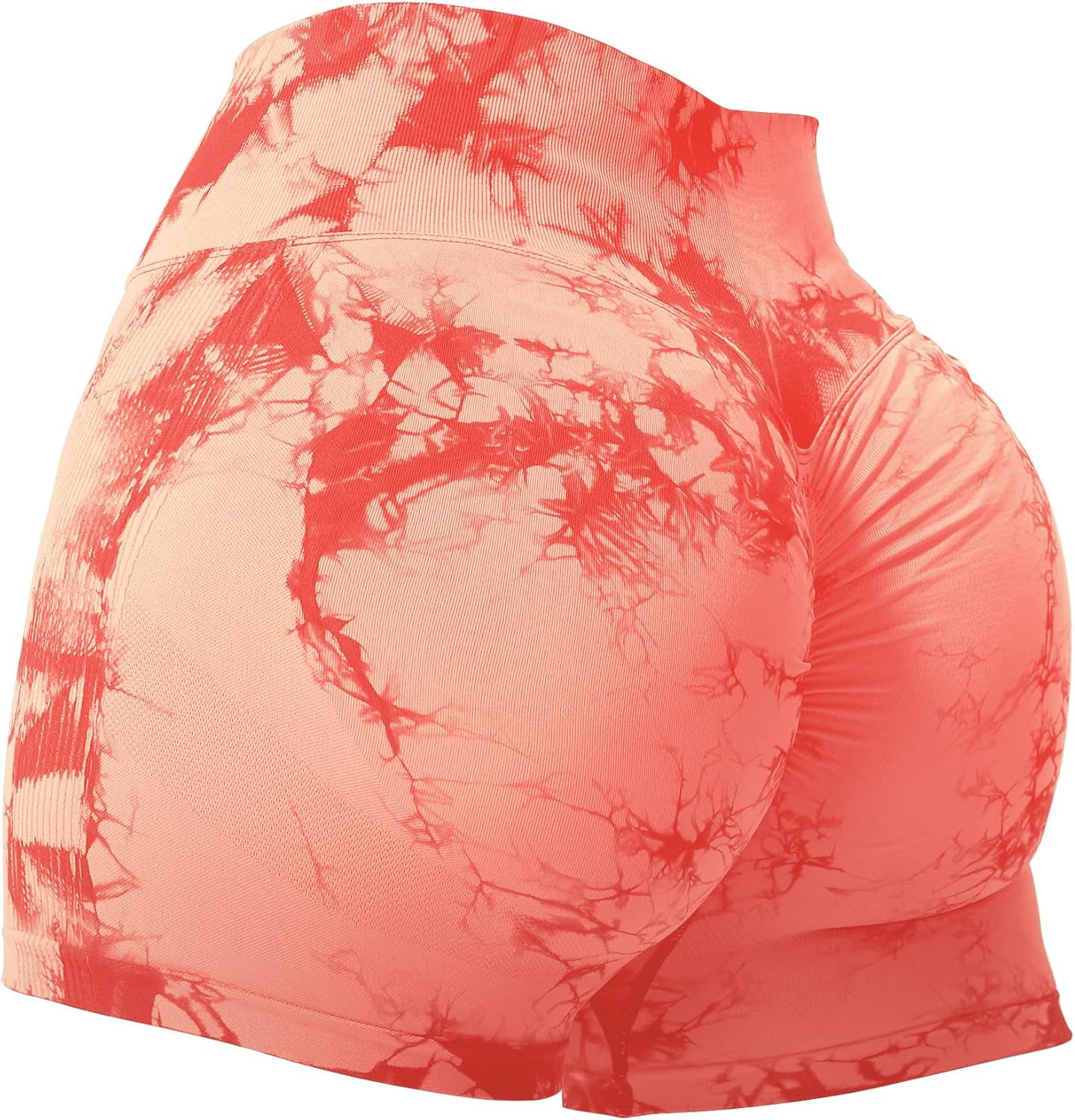 VOYJOY Women Workout Shorts 3.6" Scrunch Butt Lifting Gym Shorts Seamless Yoga B...