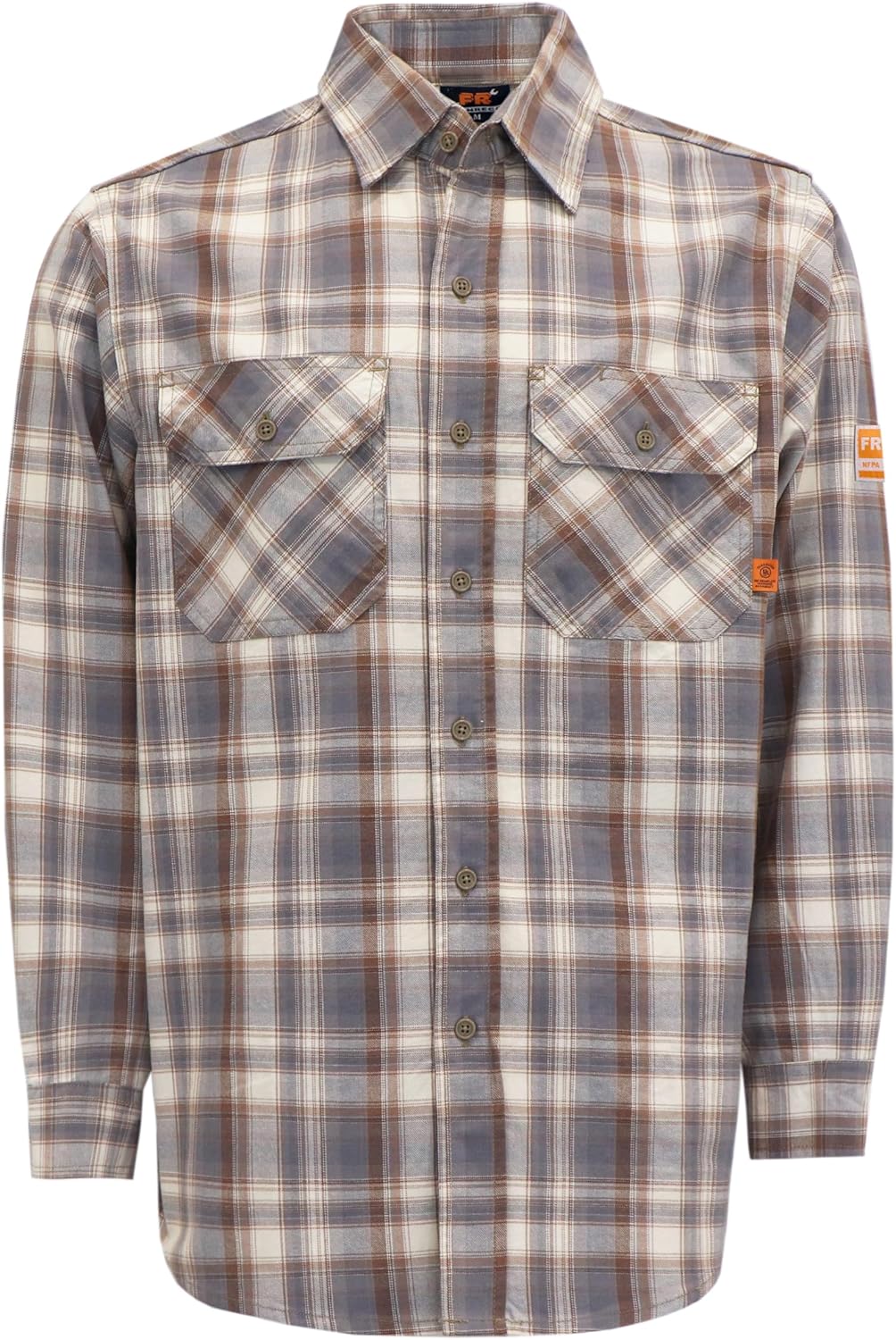KONRECO FR Shirts, Special Fire Resistant Shirts with Button Down for Men, Light...