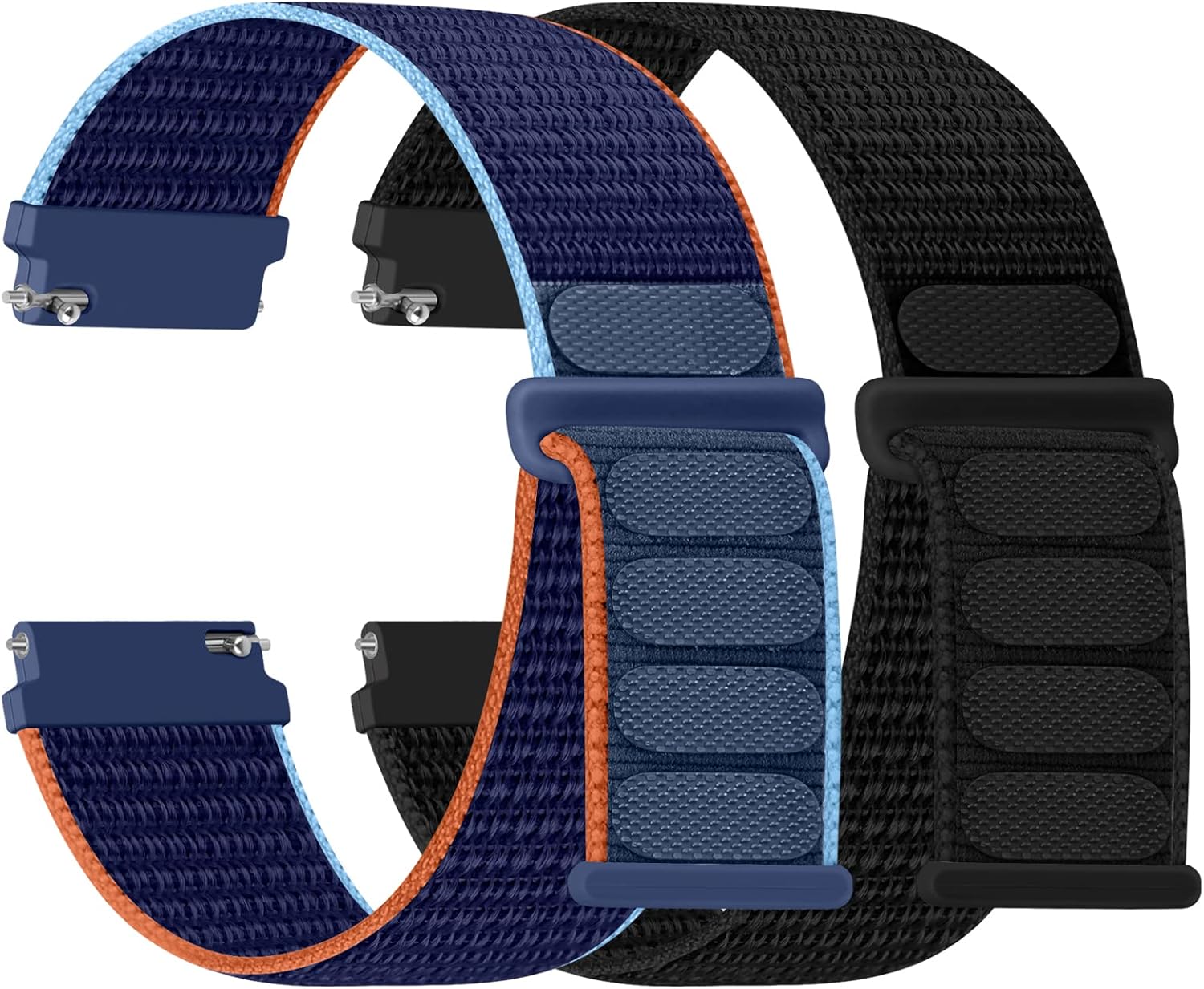 Huamanlou Nylon Watch Straps, Special Adjustable Breathable Watchband for Men an...
