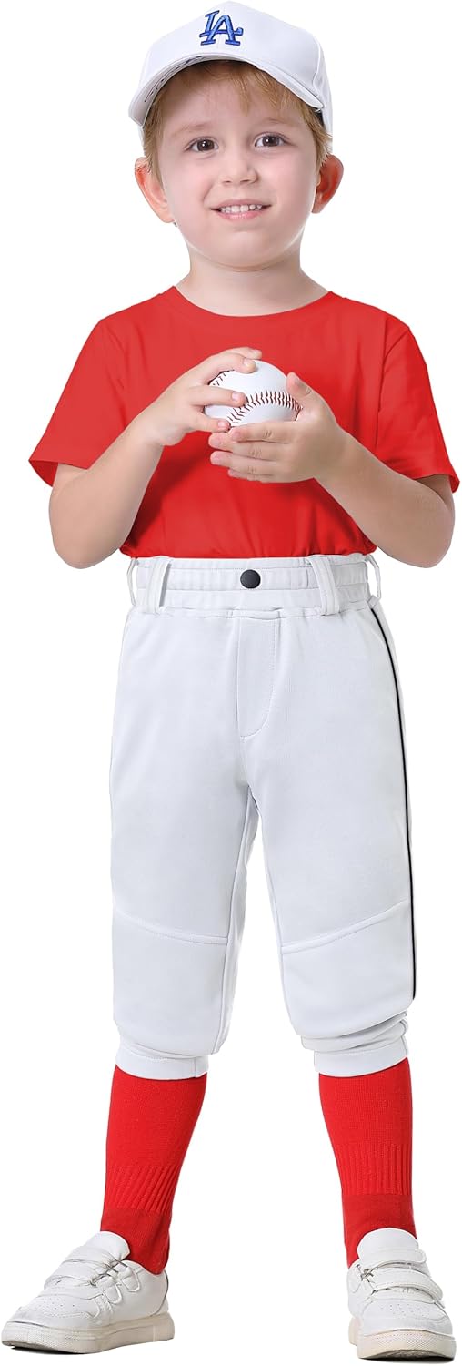 Toddler Baseball Pants, Special Kids Tee Ball Pants for Little Boys and Girls, H...