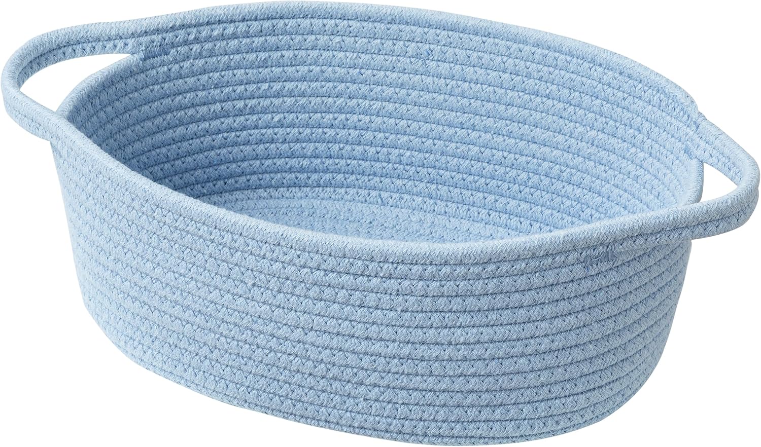 UBBCARE Small Woven Basket for Gifts, Cotton Rope Storage Basket for Shelf, Gift...