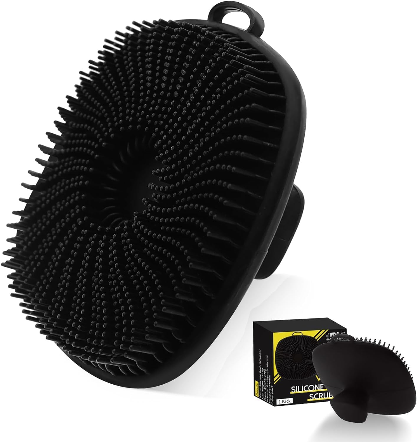 VWMYQ Silicone Body Scrubber, Special Scrubber for Men, Innovative Cleaning Tool...