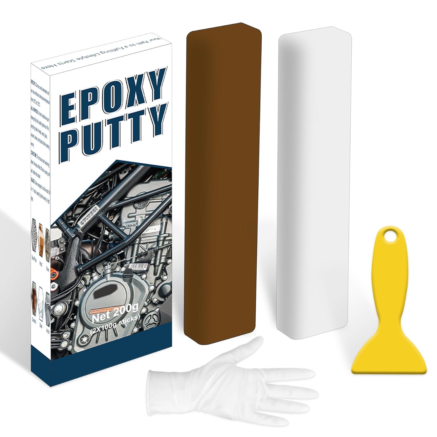EIGTWEN 200g Epoxy Putty，Fast Repair Various Material Cracks And Defects, Can B...