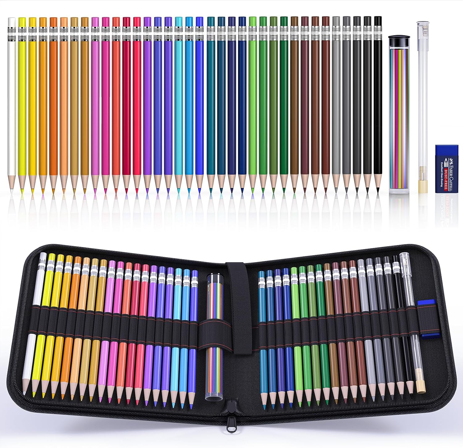 Four Candies Mechanical Colored Pencils, Erasable Mechanical Pencils with Sharpe...