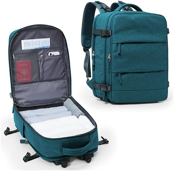 SZLX Large Travel Backpack Women, Carry On Backpack Men,Hiking Backpack Waterpro...