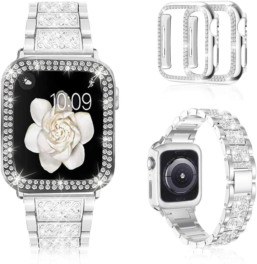Mosonio Compatible with Apple Watch Band 38mm 40mm 41mm 42mm 44mm 45mm 46mm 49mm...