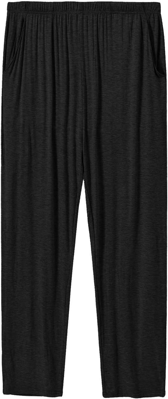 MoFiz Men's Modal PJ Bottom, Special Jersey Knit Pajama Pants, Innovative Lounge...