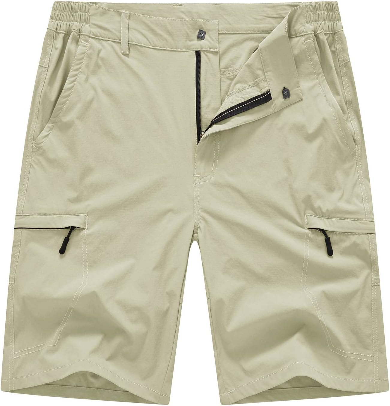 BASUDAM Men's Cargo Hiking Shorts, Special Stretch Quick Dry Lightweight Work Sh...