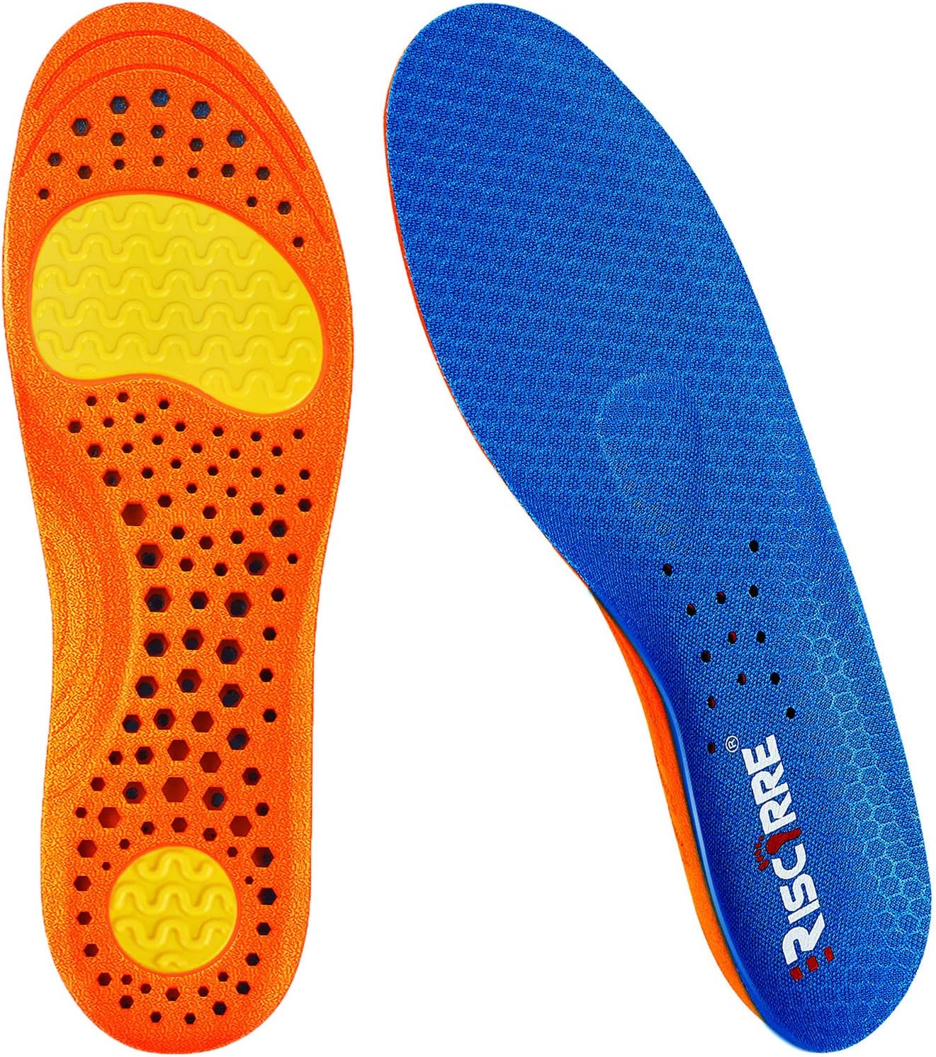 Insoles for Men and Women- Support Shock Absorption Cushioning Sports Comfort In...