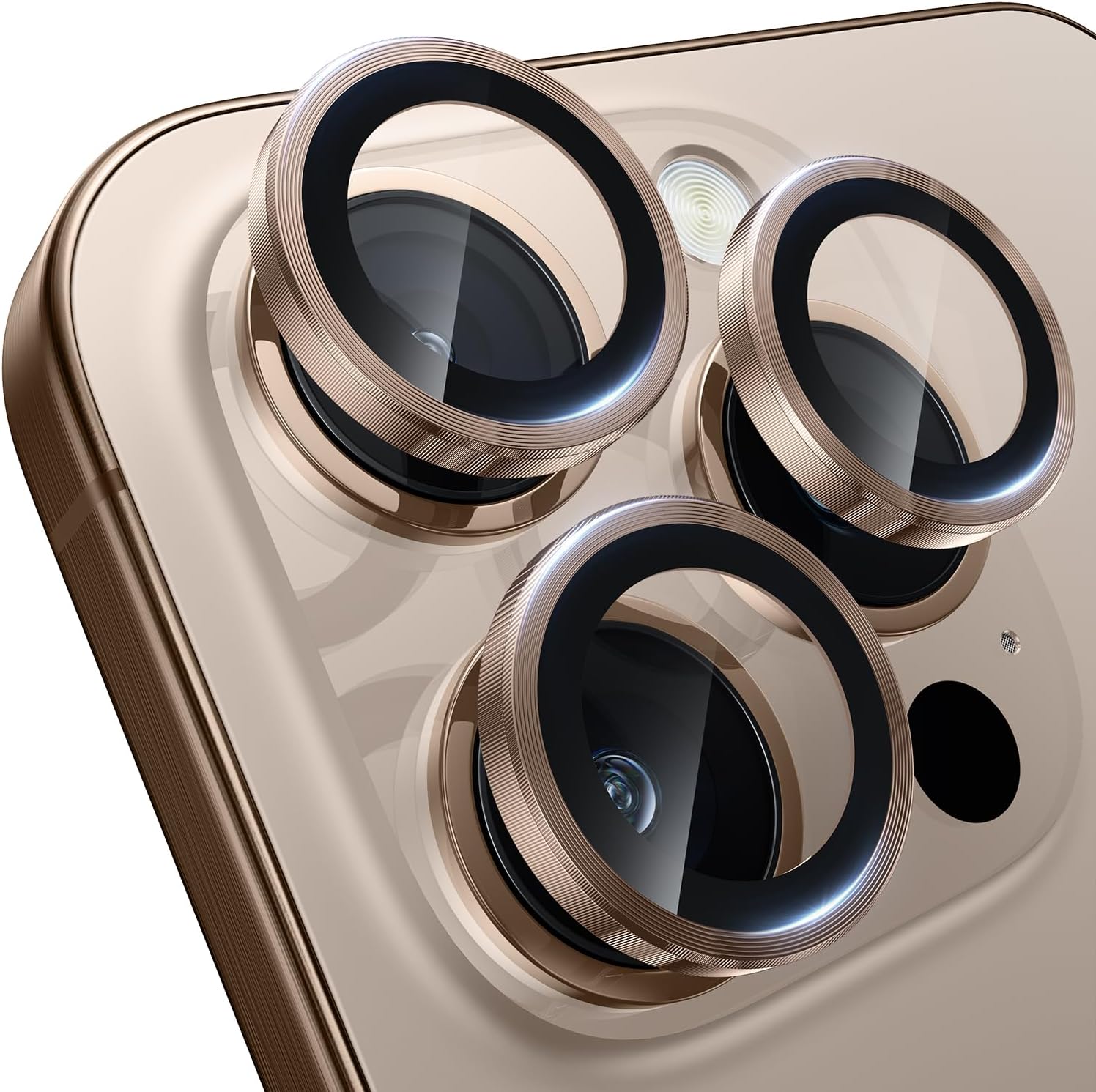 WSKEN for iPhone 16 Pro/iPhone 16 Pro Max Camera Lens Protector - [Keep Original...