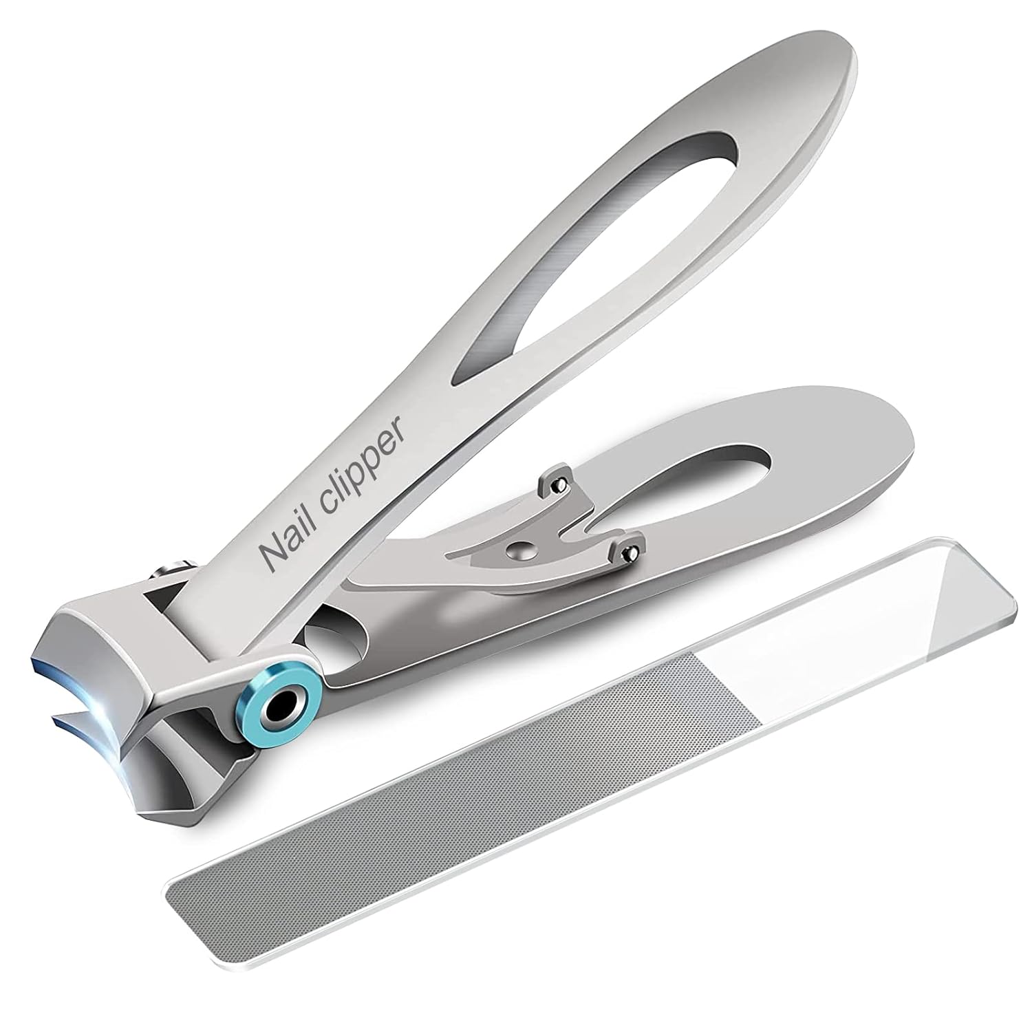 SZHLUX Nail Clippers Ultra Wide Jaw Opening Fingernail and Toenail Clippers Set...