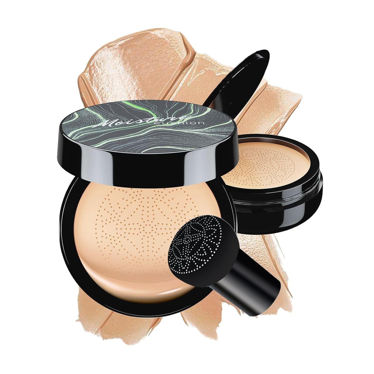 OETUIOW Mushroom Head Air Cushion CC Cream - BB Cream Face Makeup Foundation for...