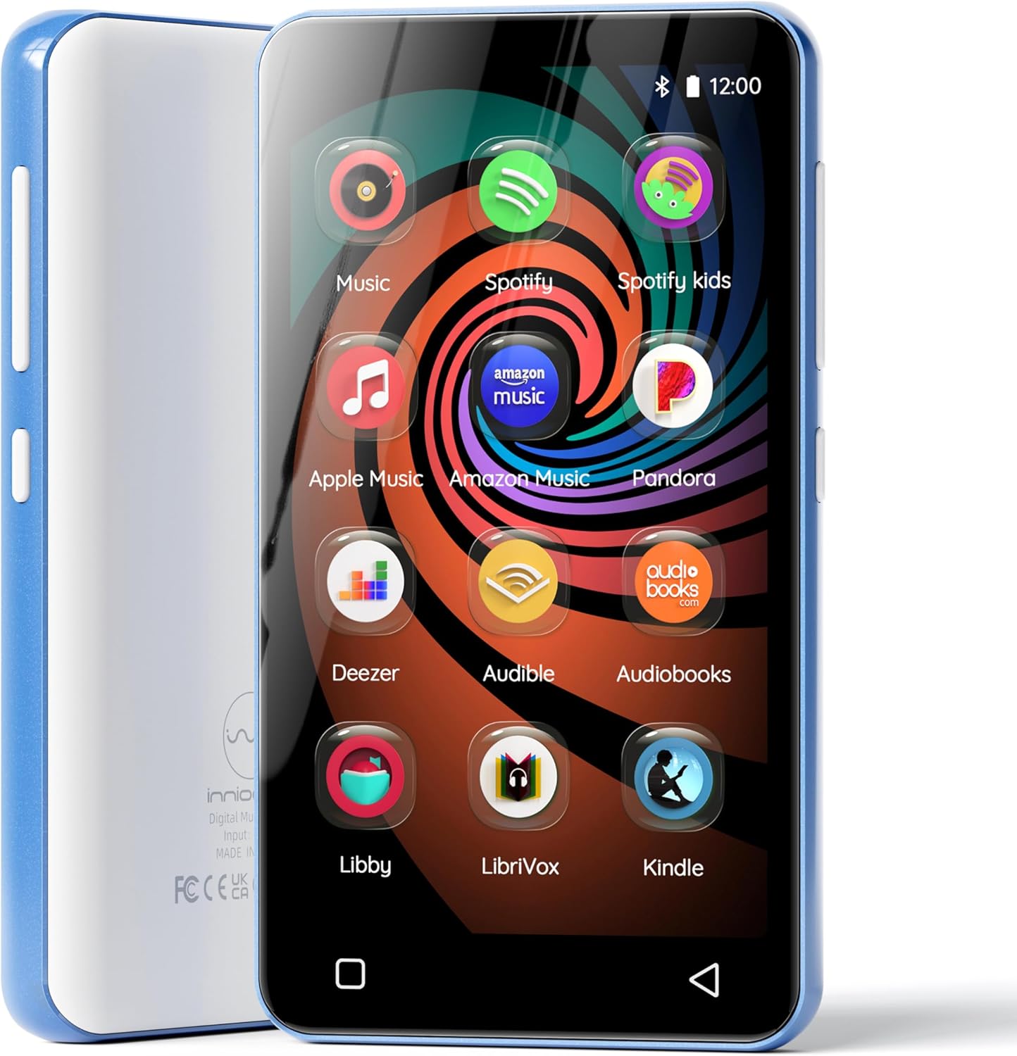 innioasis Music Player with Spotify,Pandora,Amazon Music,4" Touch Screen Android...
