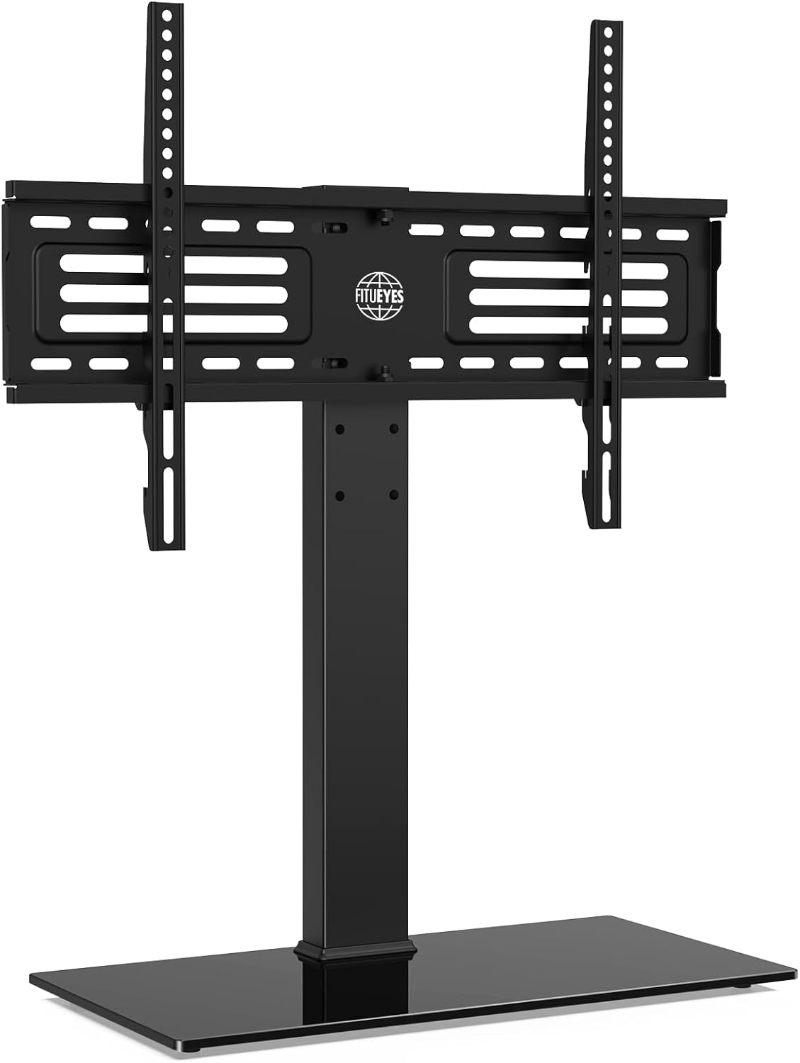 FITUEYES Tabletop TV Stand for 40" to 75" Screens,Universal Adjustable TV Pedest...