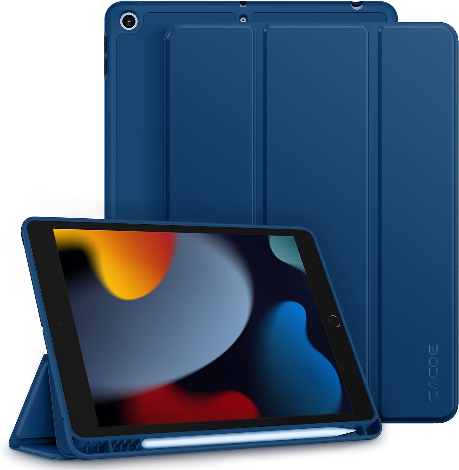 CACOE Case Compatible with iPad 9th Generation 2021/8th Generation 2020/7th Gene...