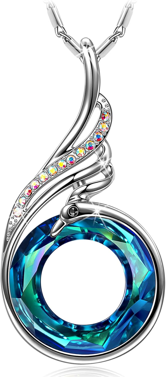 Kate Lynn Necklace for Women Jewellery Gifts for Her, Butterfly Crystals Pendant...