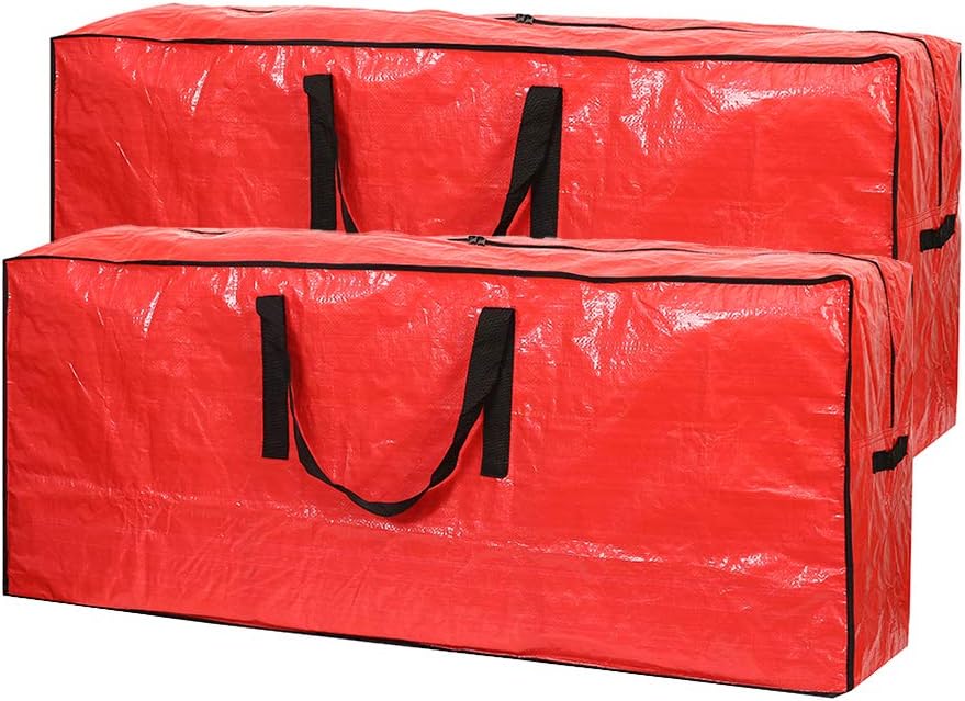 Sattiyrch Christmas Tree Storage Bag- 2 pack - Fits Up to 7.5ft Xmas Disassemble...
