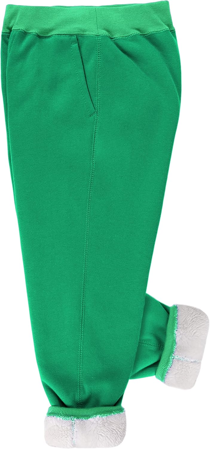 Yeokou Kids Sweatpants, Special Sherpa Lined Jogge...