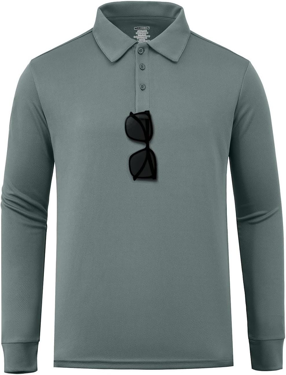 Men's Golf Polo Shirts, High-Quality Long Sleeve Golf Shirt, Stylish Dry Fit Per...