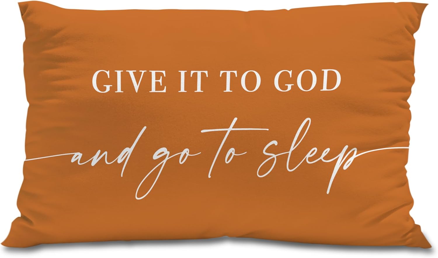 Unique Knibeo Decorative Pillows Cover, Special Pillow Case 'Give It to God and...
