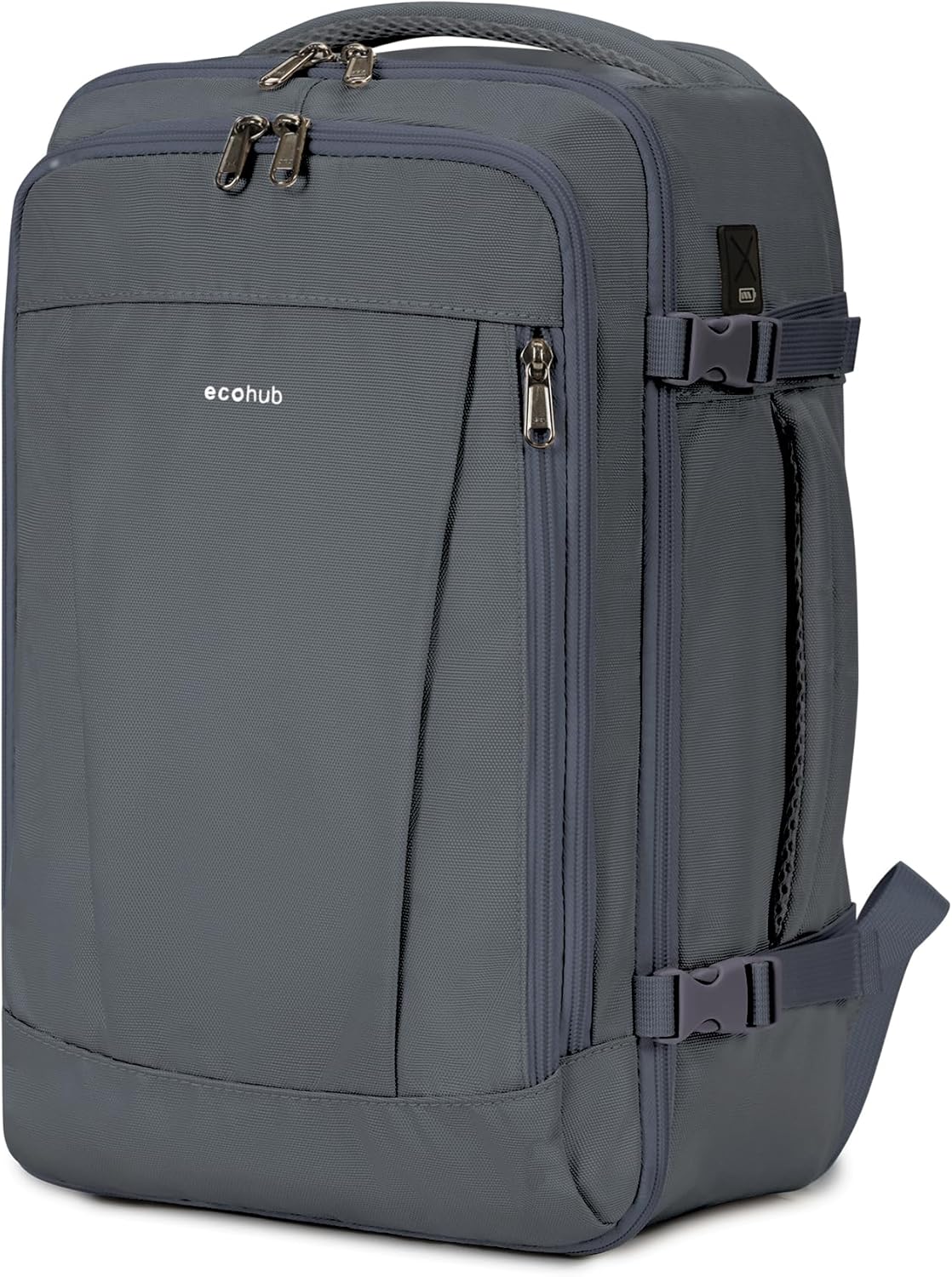 ECOHUB 20L Max Ryanair Cabin Bag 40x20x25 Underseat Backpack Carry on Bag Hand L...