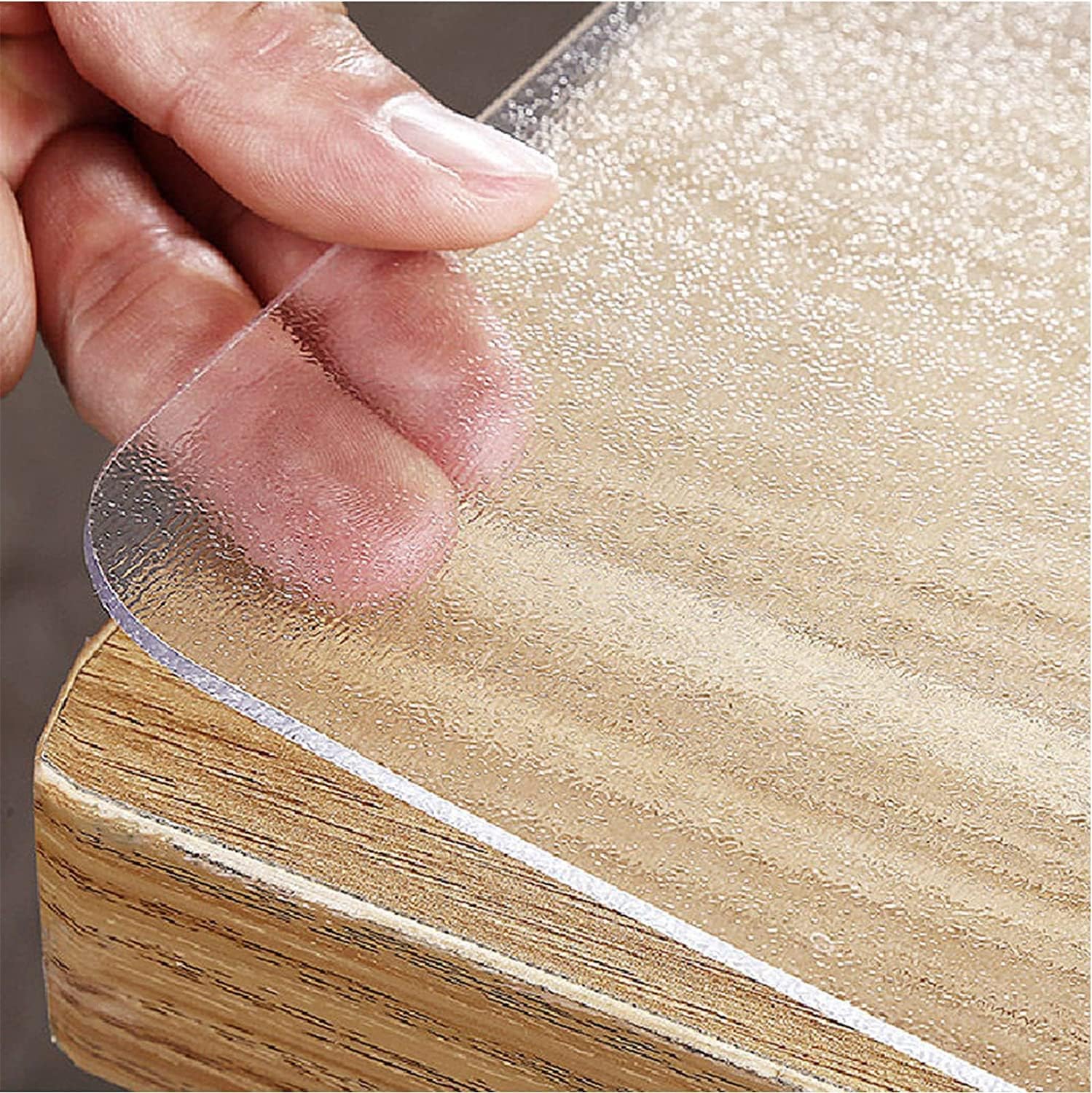 High-Quality Royhom Frosted Table Cover Protector, Special 2mm Thick Table Prote...