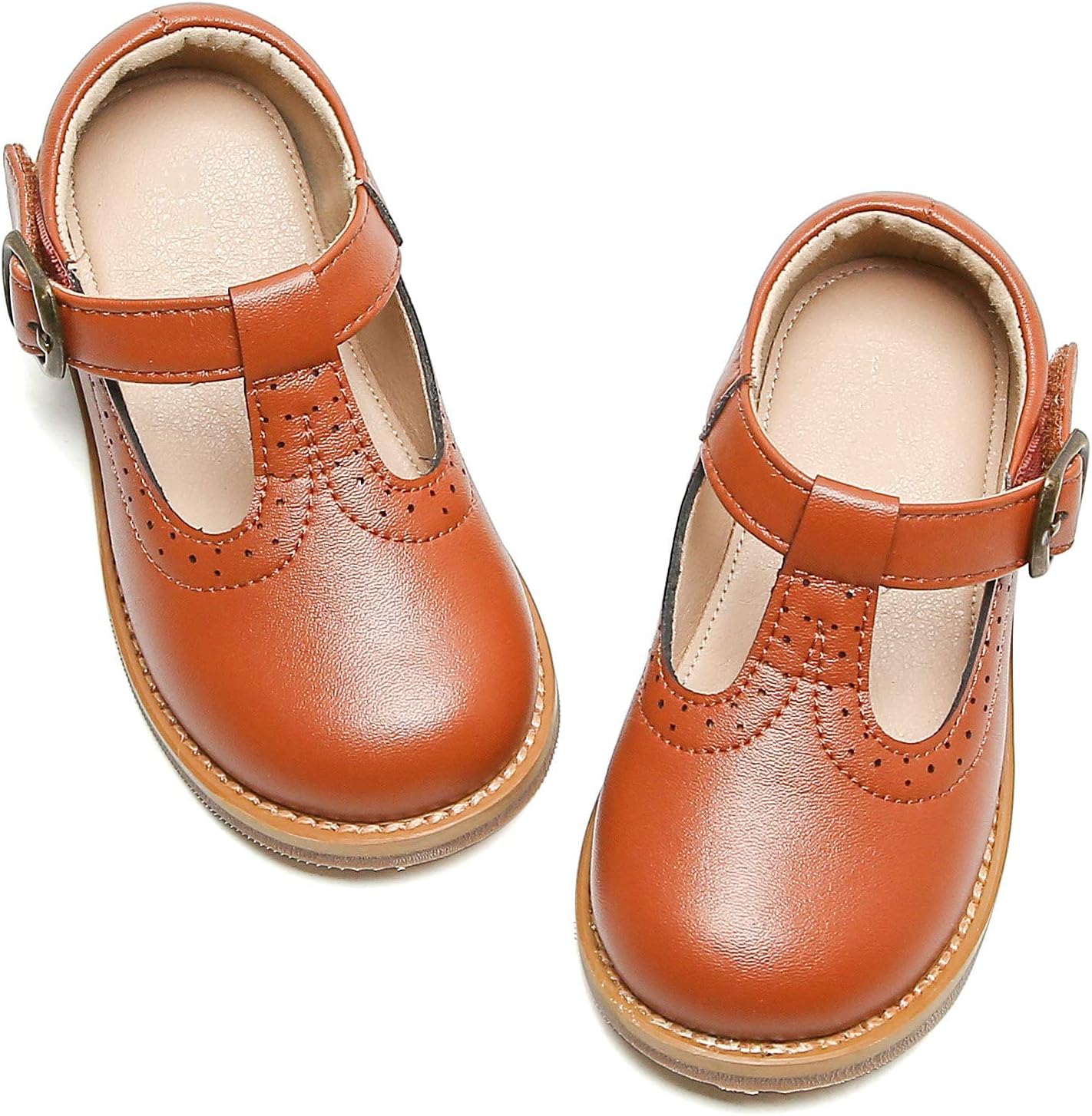 Otter MOMO Toddler/Little Girls Mary Jane Ballerina Flats Shoes, Special Slip-on...