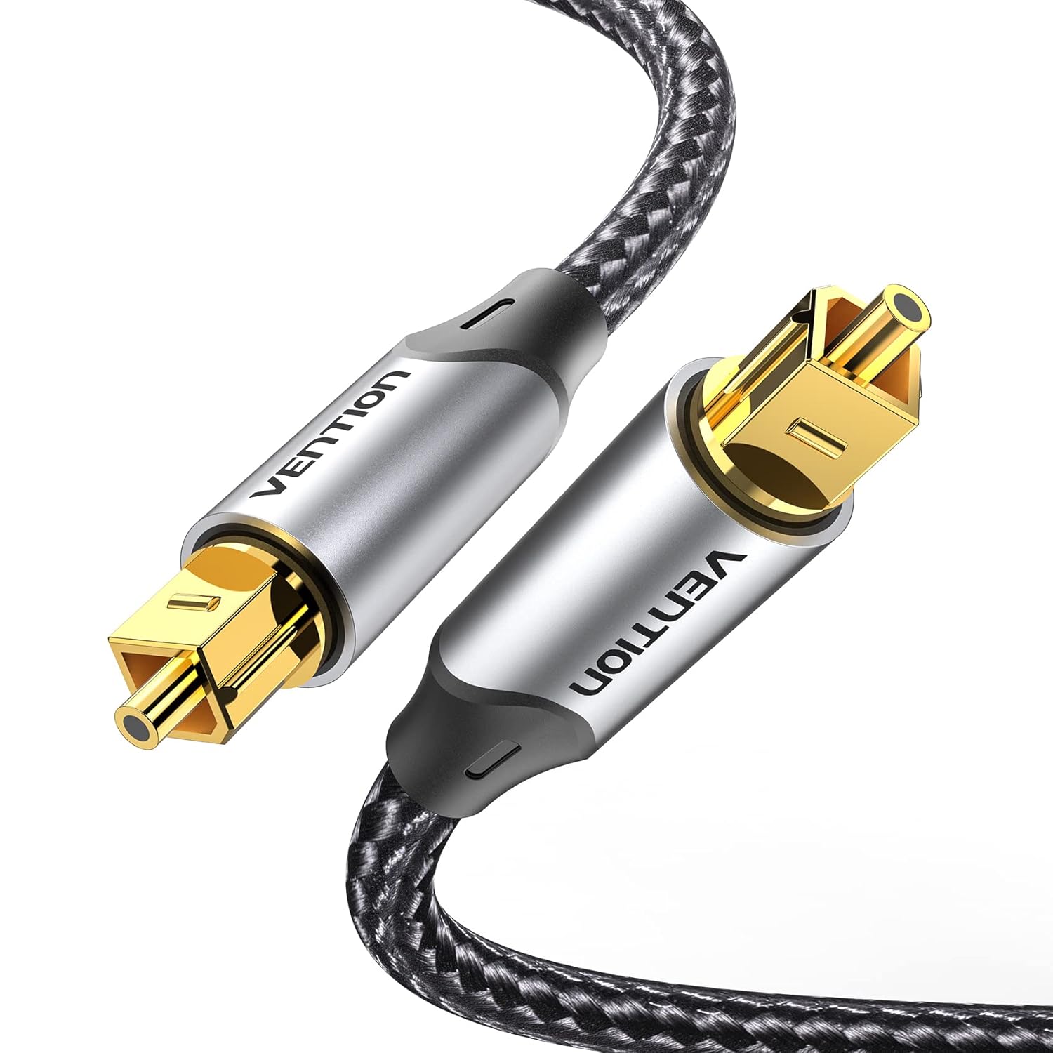 VENTION Digital Optical Audio Cable, Special Nylon Braided Fiber, Innovative Sli...