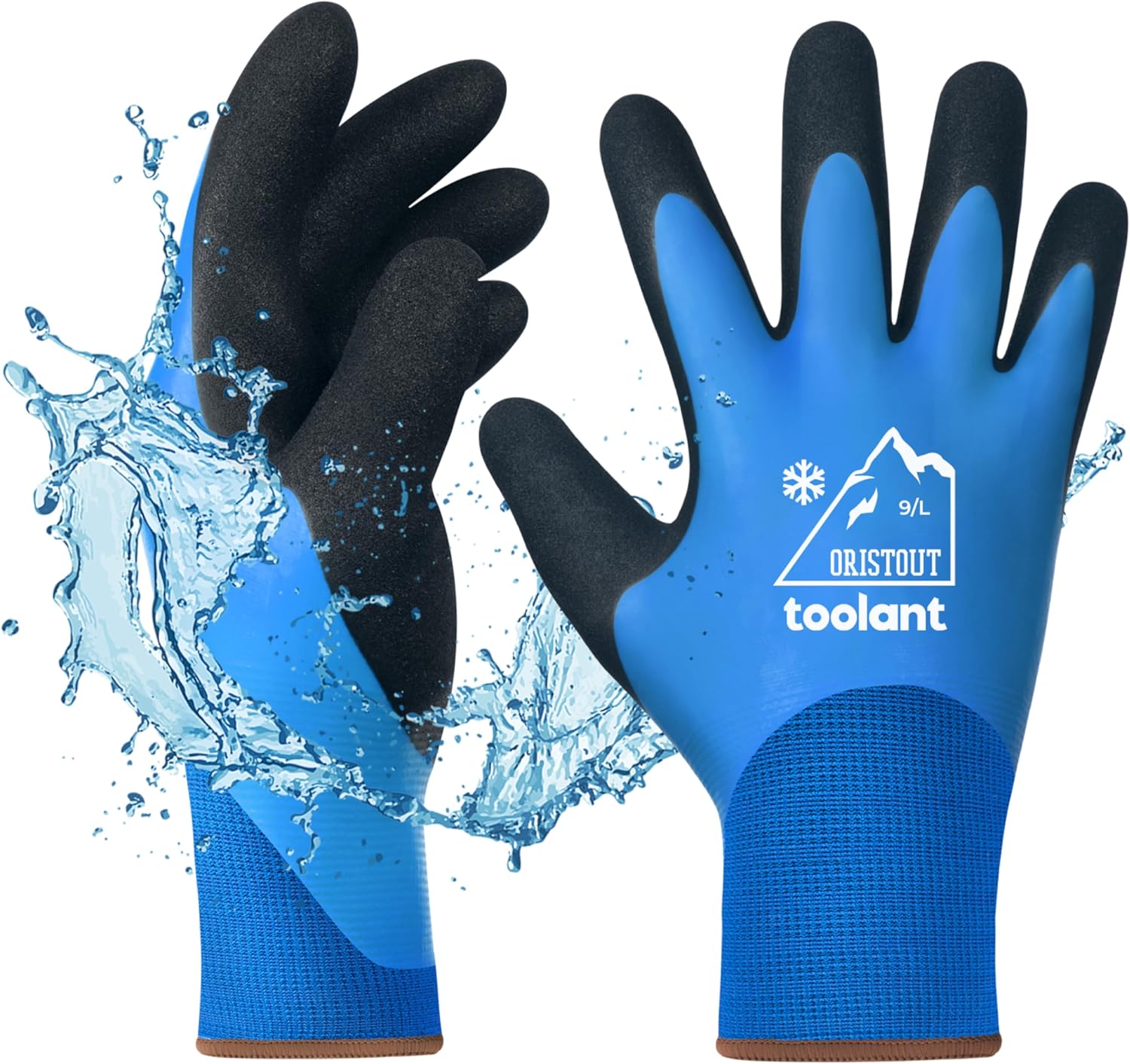 Thermal Work Gloves for Cold Weather, Waterproof Winter Gloves, Touchscreen, Sup...