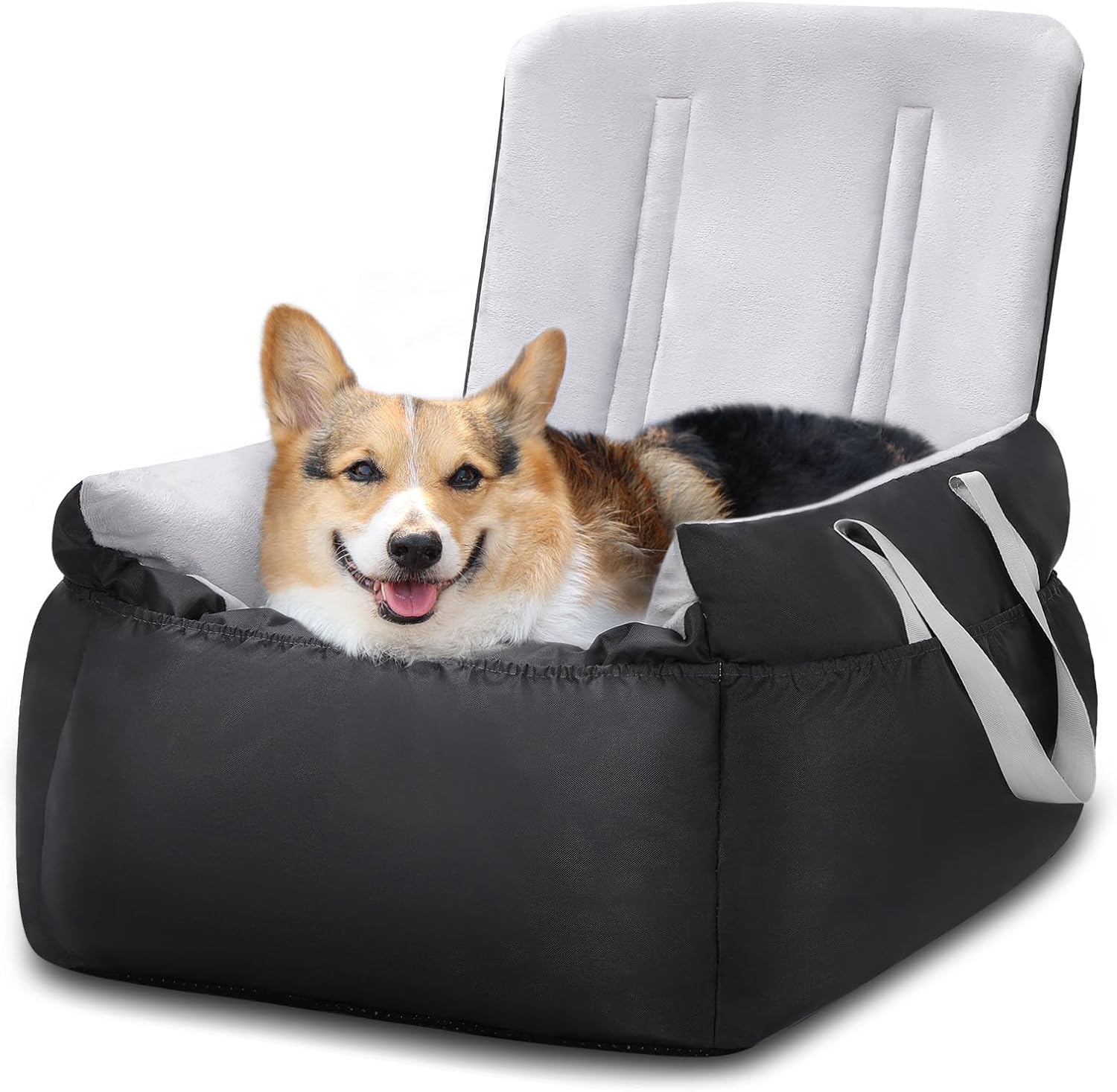 Pecute Dog Car Seat, Special Dog Booster Seat with Storage Pockets, Innovative W...