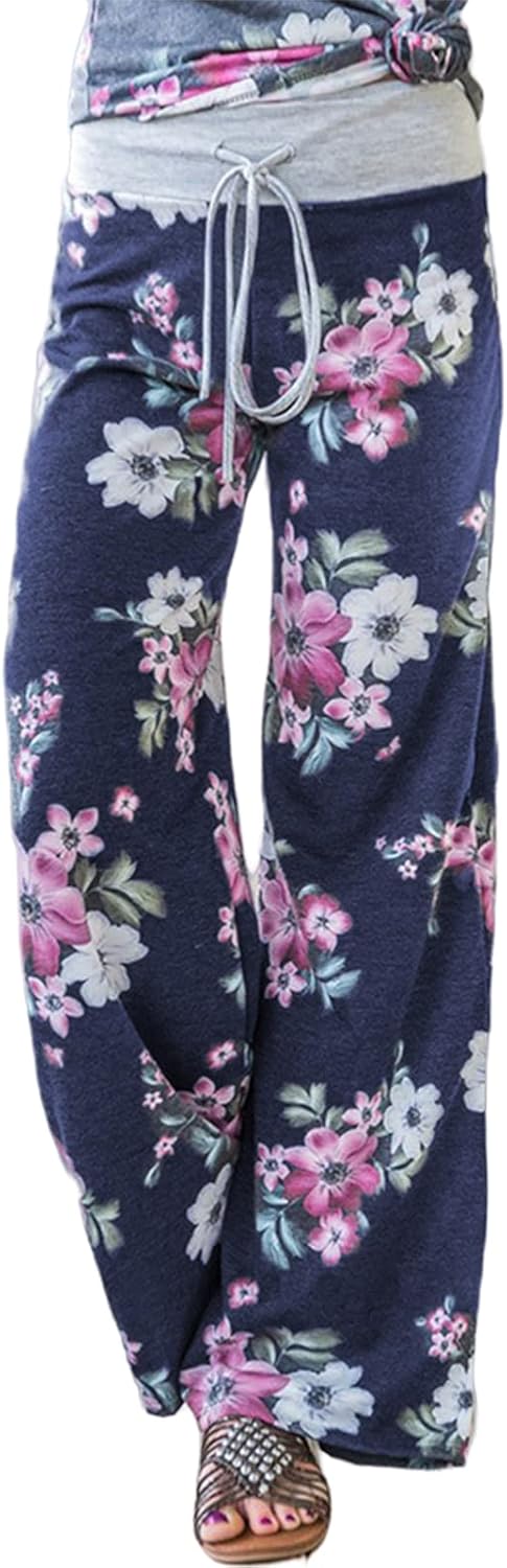 ccko Women's Comfy Pants, Special Stretch Pajama Pants with Tie Dye Drawstring,...