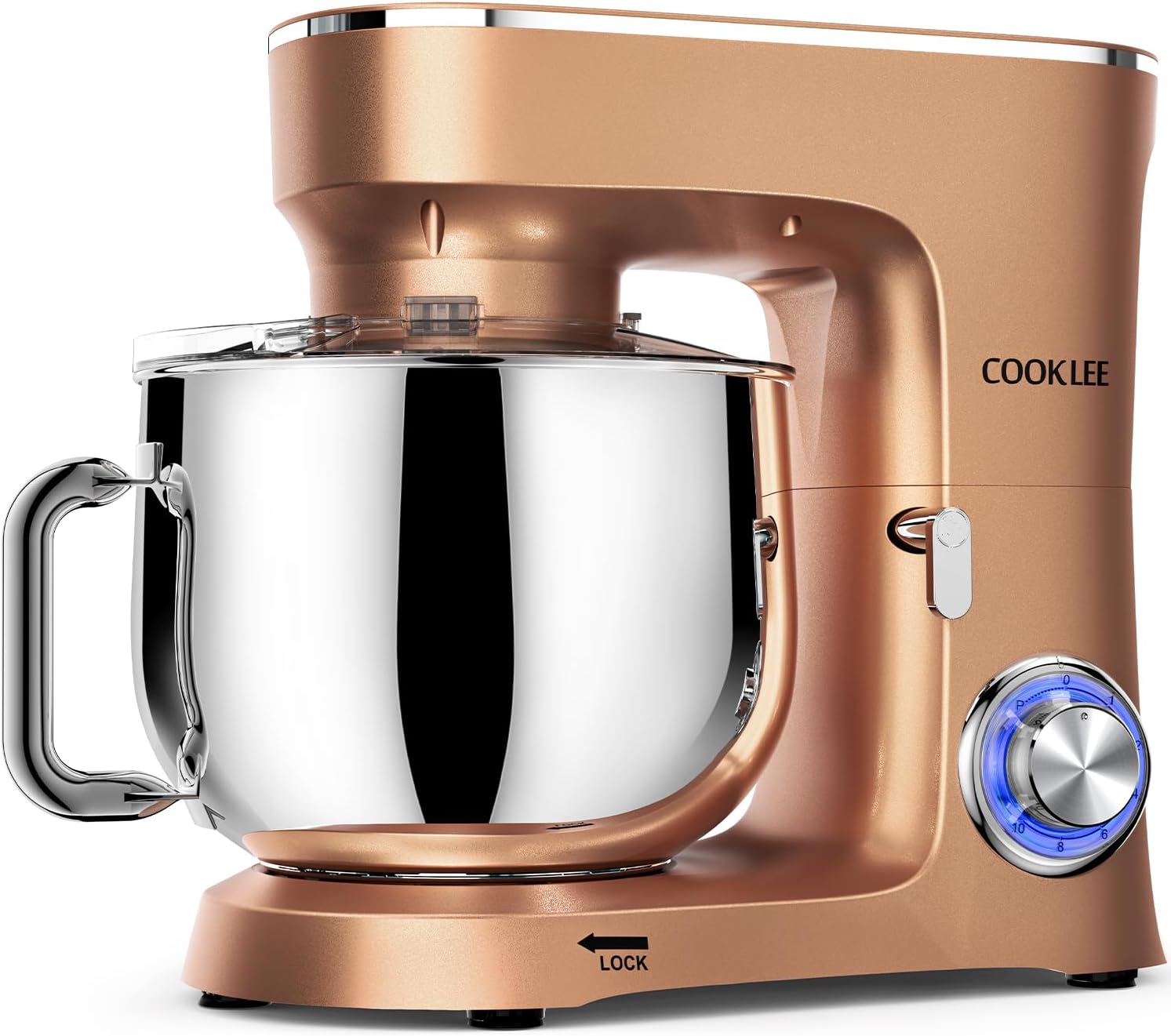 COOKLEE Stand Mixer, Special Kitchen Mixer With 9.5 Qt. Capacity, High-Quality 1...