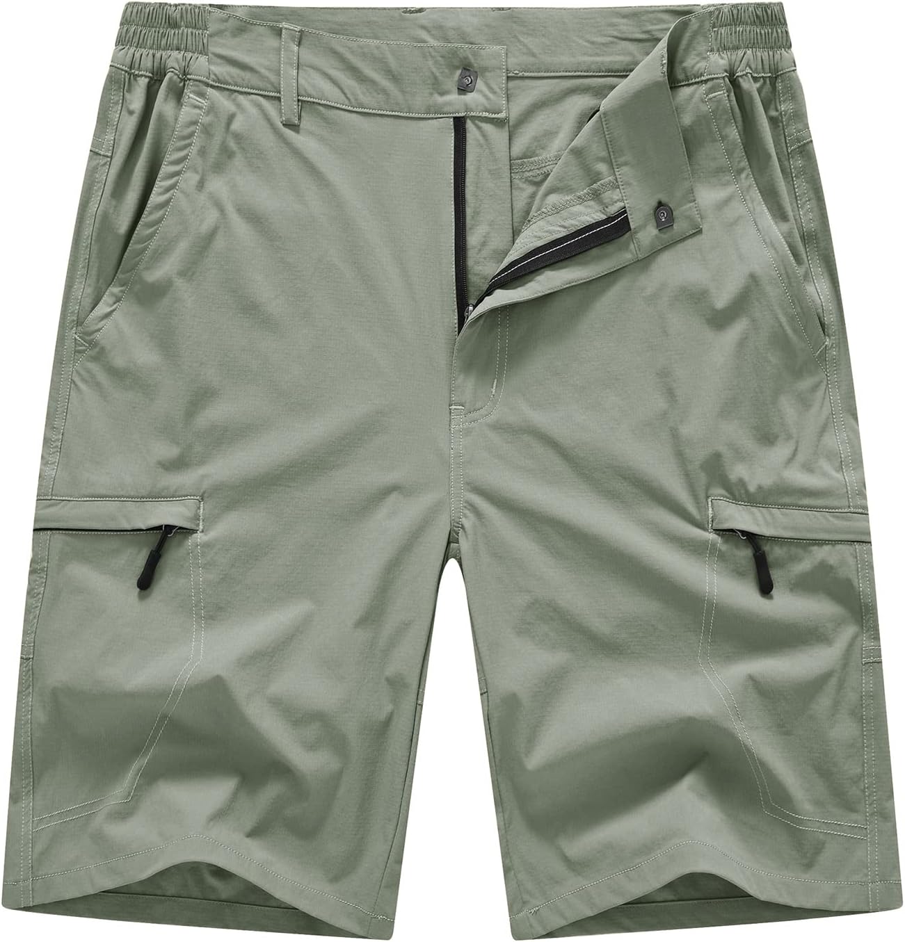 BASUDAM Men's Cargo Hiking Shorts, Special Stretch Quick Dry Lightweight Work Sh...