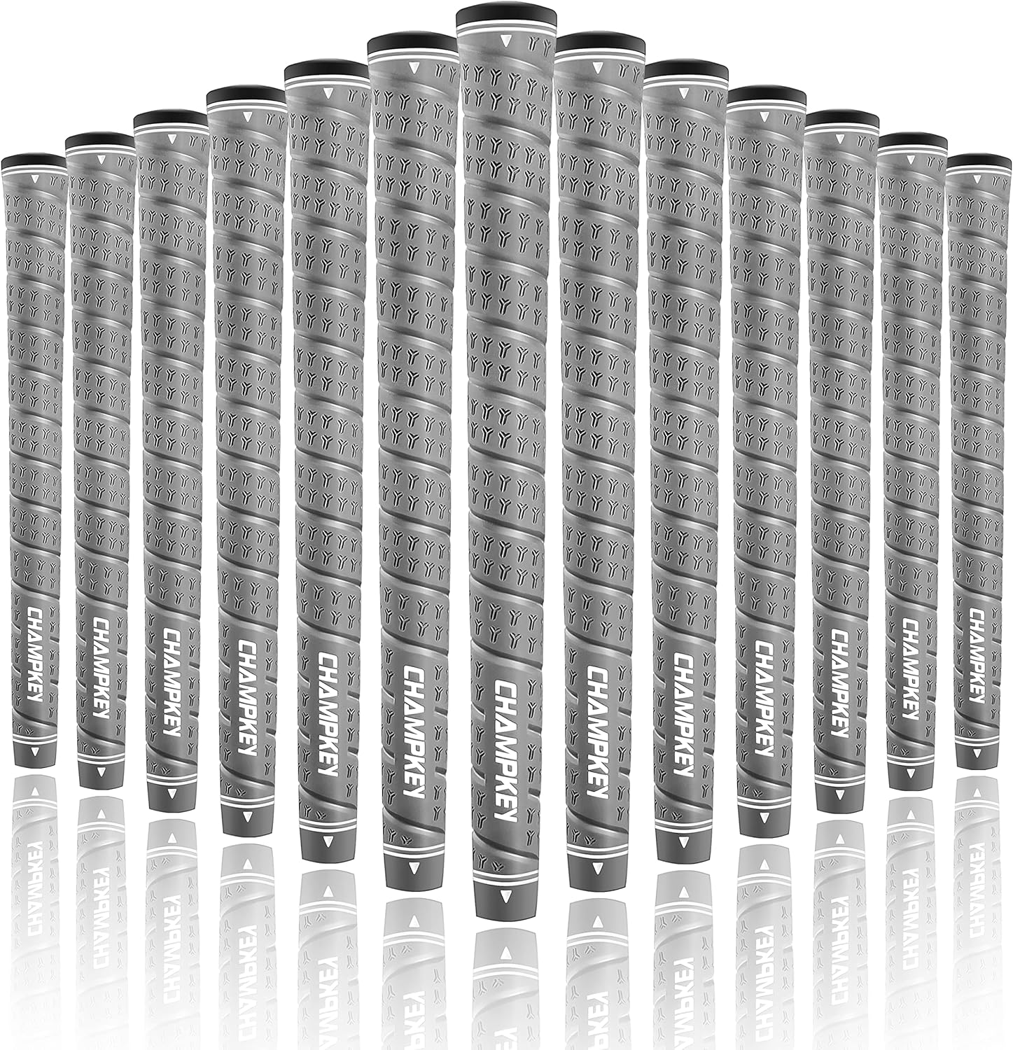 CHAMPKEY WRAP-Y Rubber Golf Grips 13 Pack (Do Not Include 15 Tapes) - All Weathe...