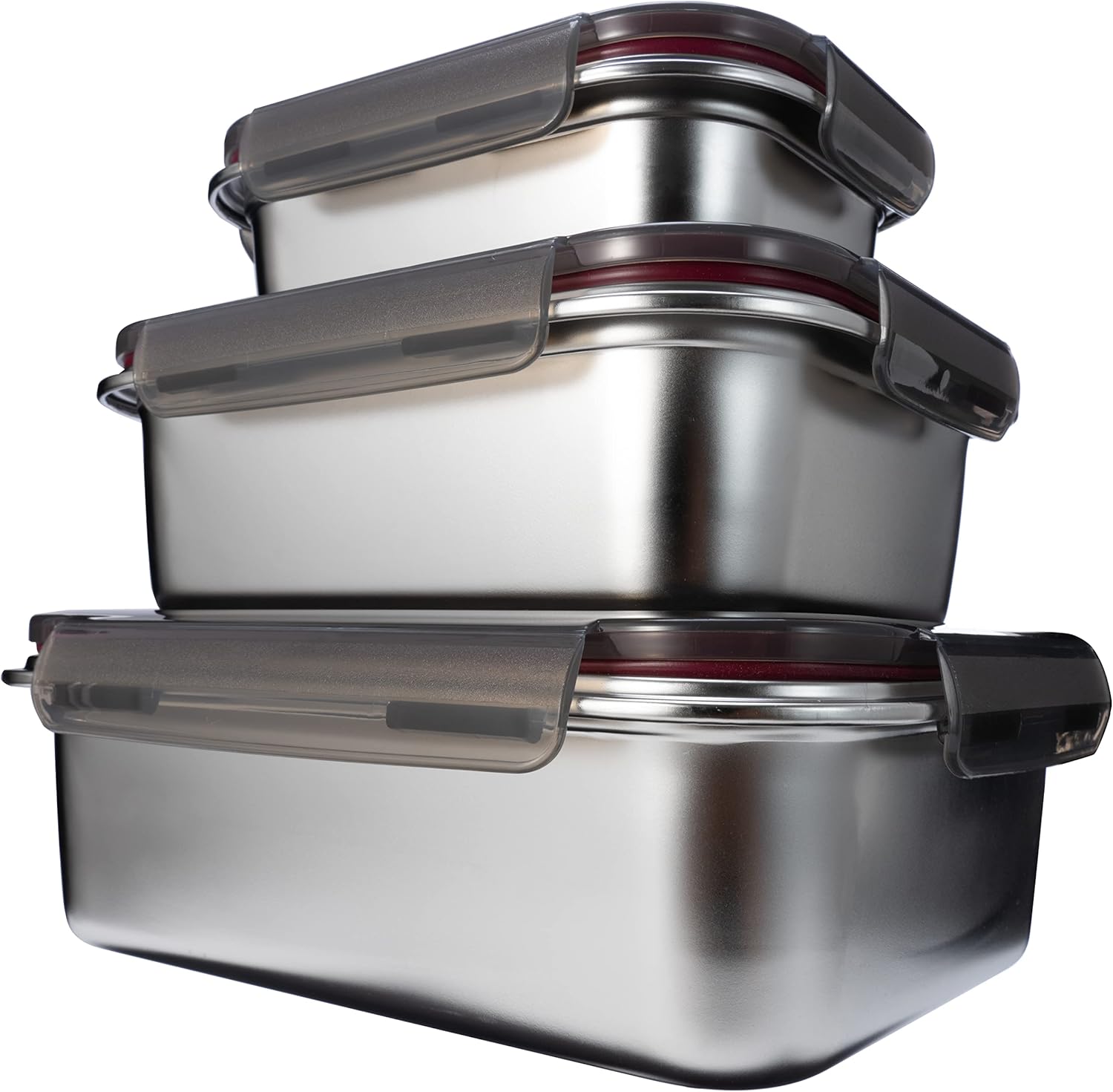 Stainless Steel Food Storage Containers, Special Bento Lunch Box, Innovative Met...