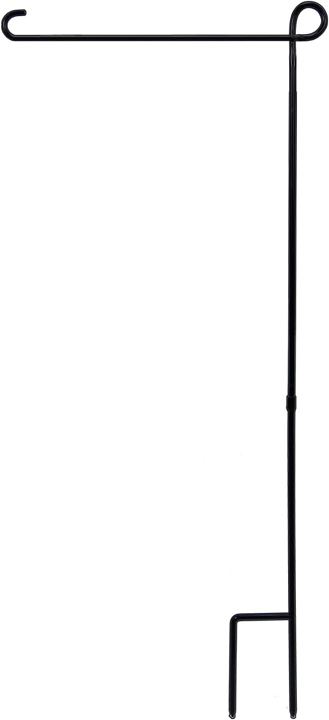 hogardeck Garden Flag Holder Stand, Thickened Pole Sturdy and Straight Premium Y...