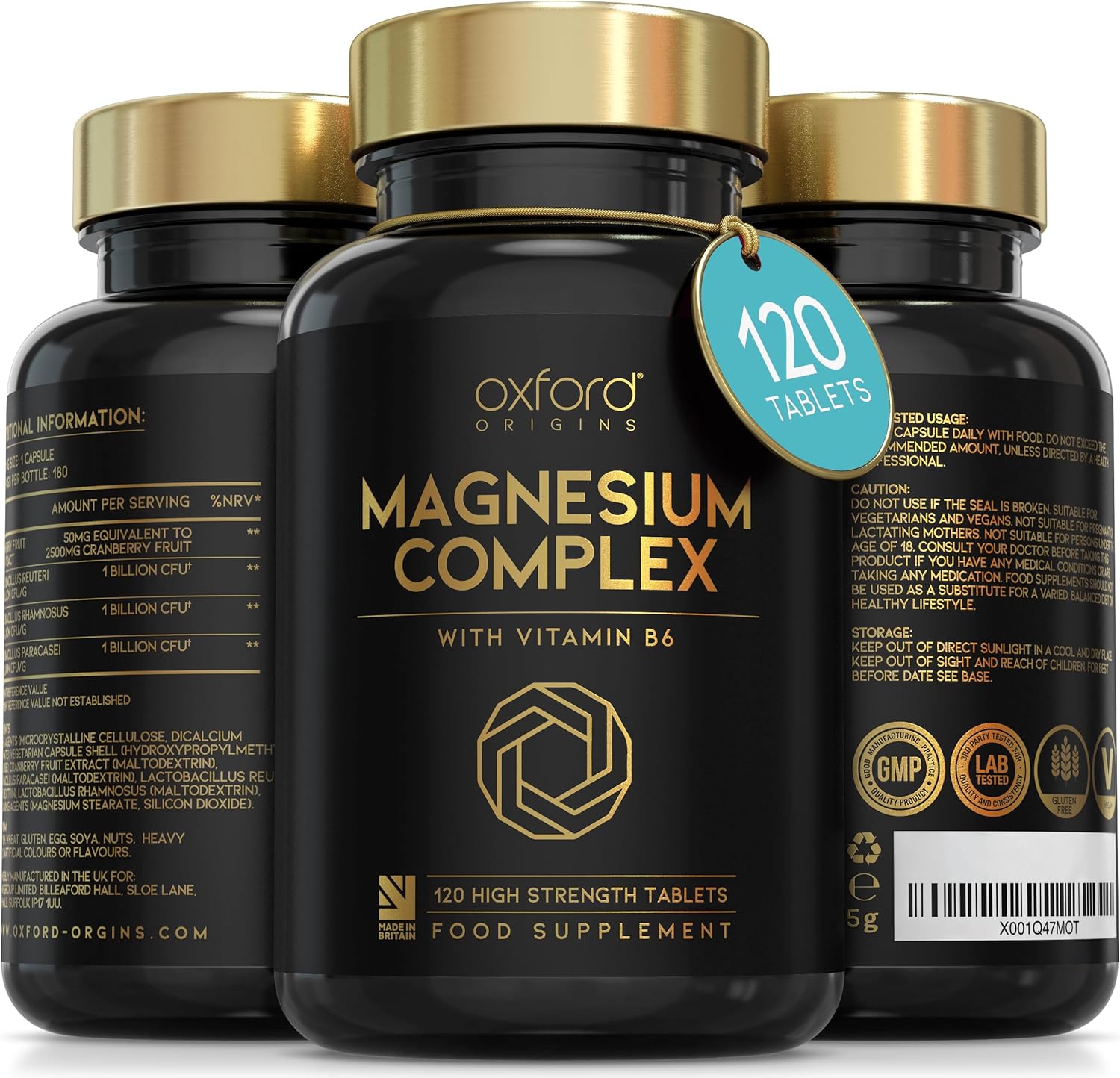 Advanced Vegan Magnesium Tablets, Special Magnesium Supplements for Restless Leg...