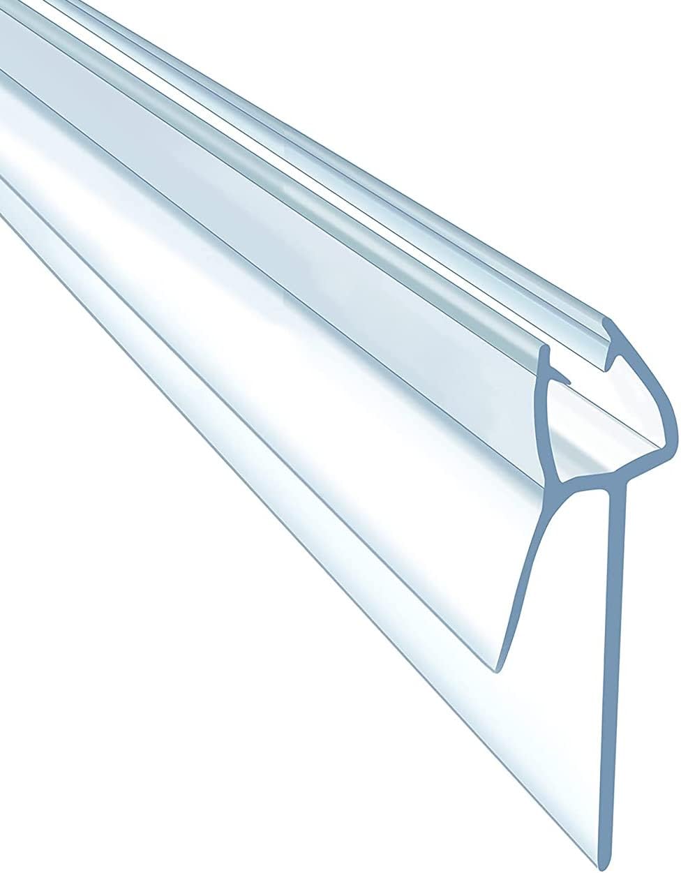 Shower Screen Seal Strip,4-6mm Glass Thickness Shower Door Seal Strip Replacemen...