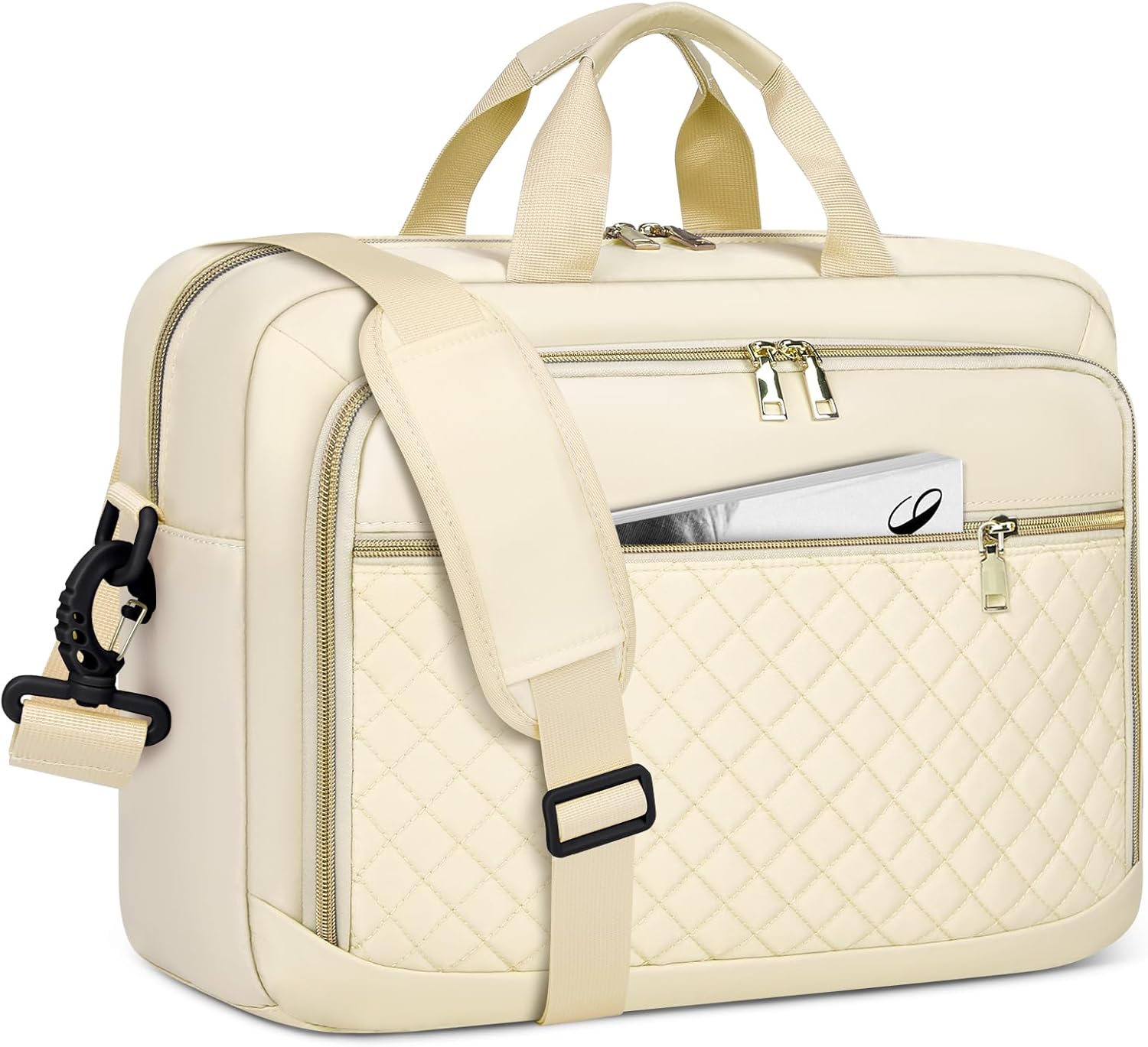 NEWHEY Laptop Bag 17.3 inch Briefcase for Women Large Laptop Case Computer Bag W...