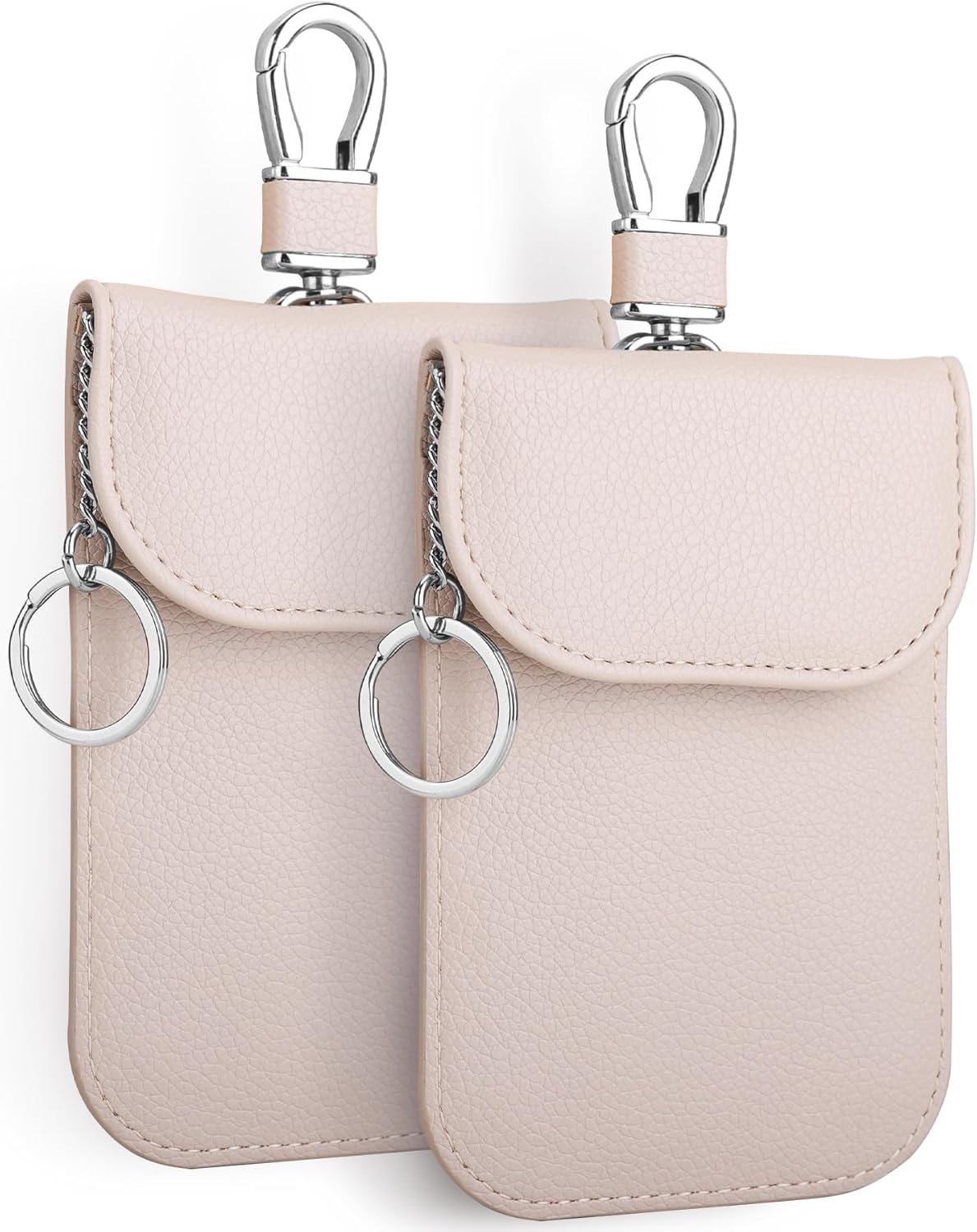 Teskyer 2 Pack Faraday Pouch for Car Keys, Keyless Car Key Signal Blocker Pouch,...