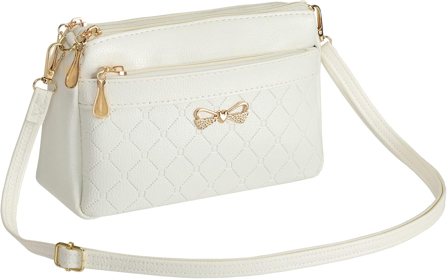 FULEI Women Handbags Shoulder Bags Small Square Soft PU Leather Cross Body Ladie...