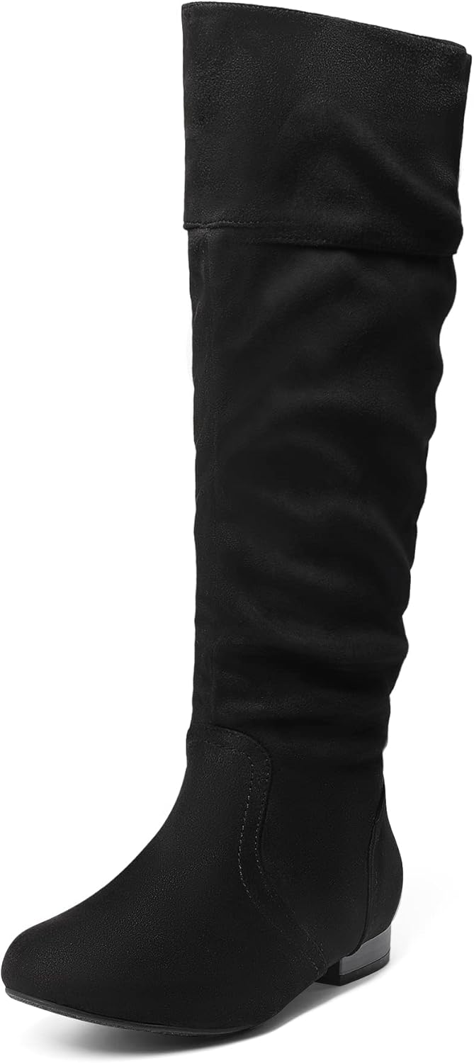 Dream Pairs Women's Knee High Boots, Special Pull On Fall Weather Boots, Fashion...