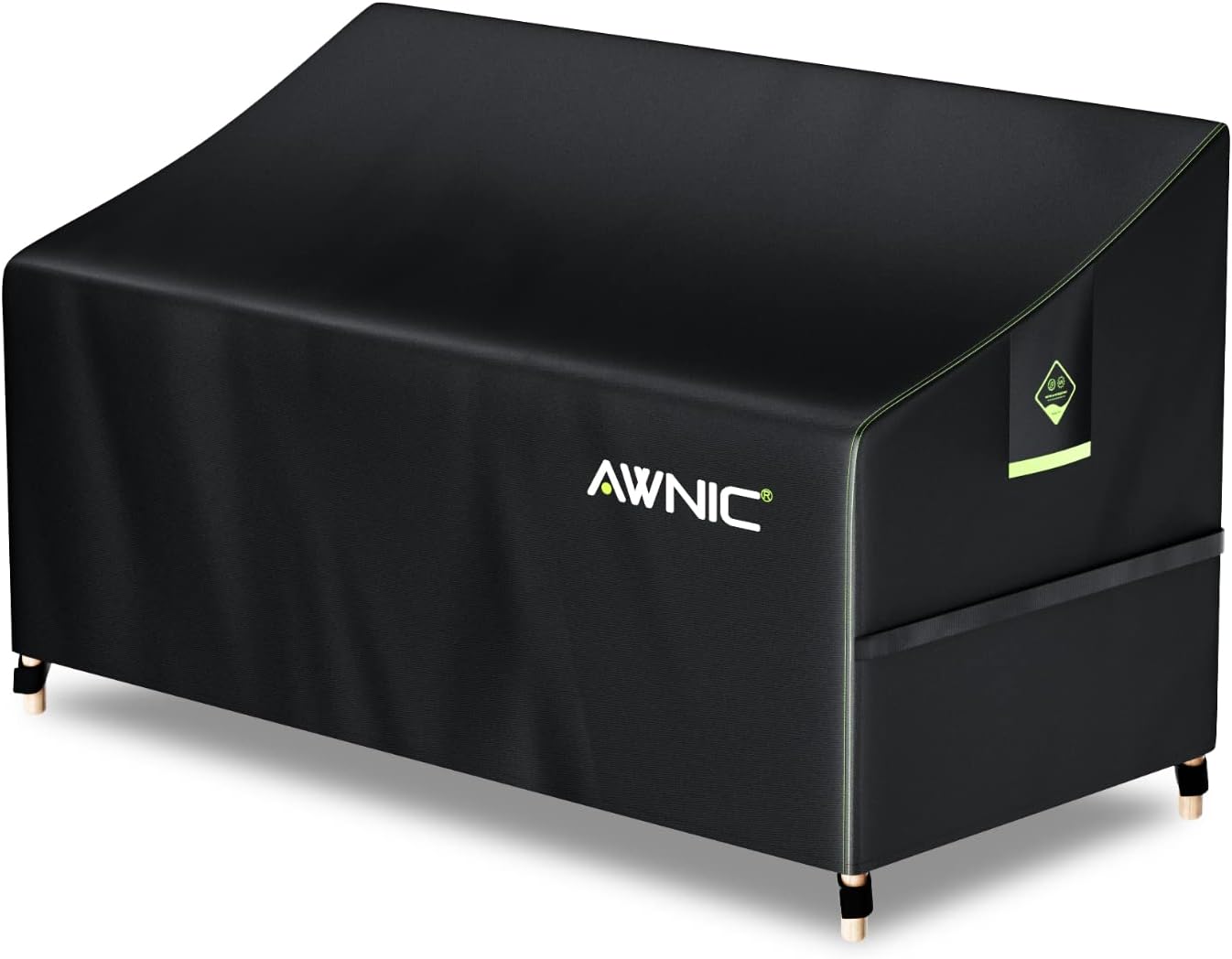 AWNIC Bench Cover for Garden Bench 3 Seater Waterproof Tear Resistant 420D Polye...