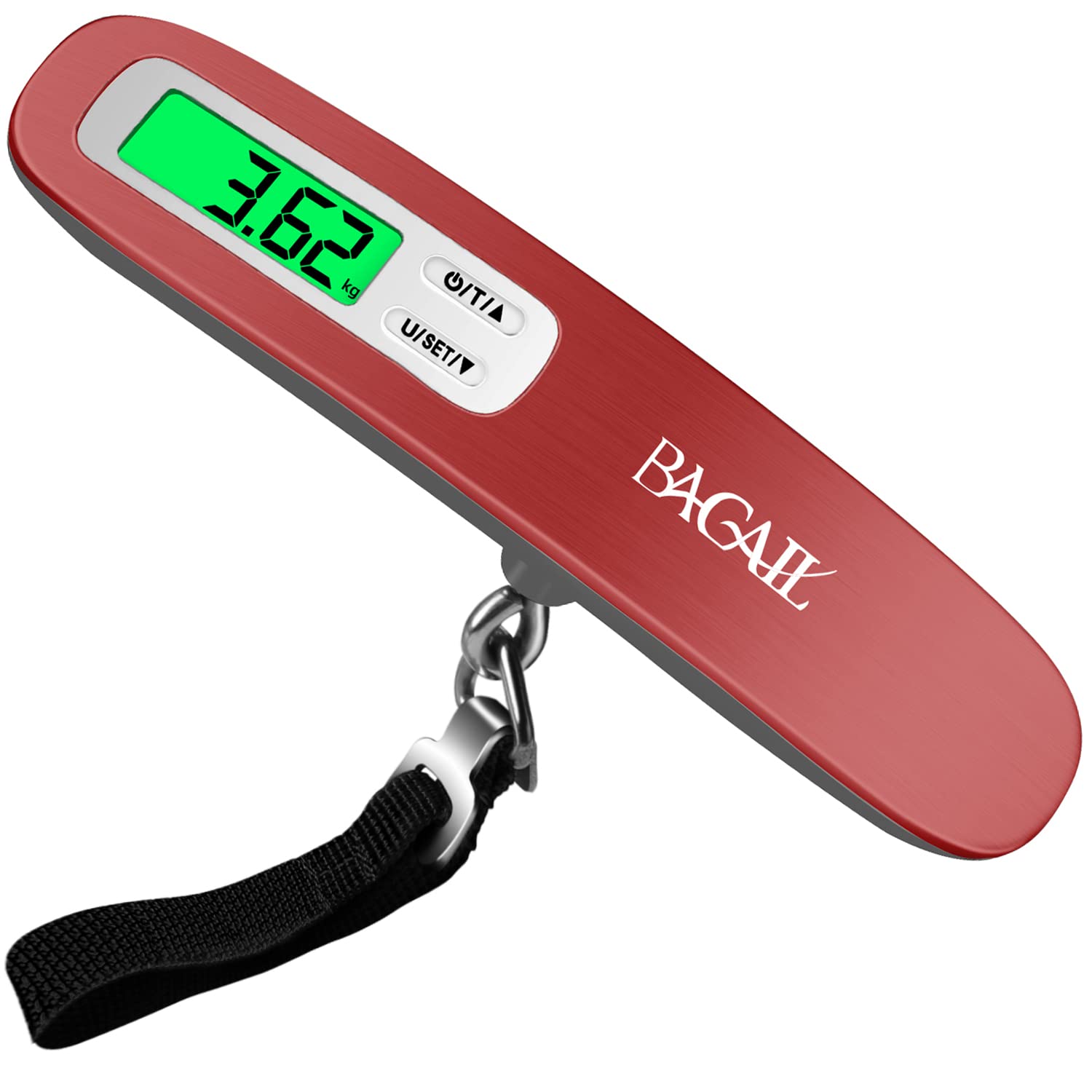 BAGAIL Digital Luggage Scale, Hanging Baggage Scale with Backlit LCD Display, Tr...