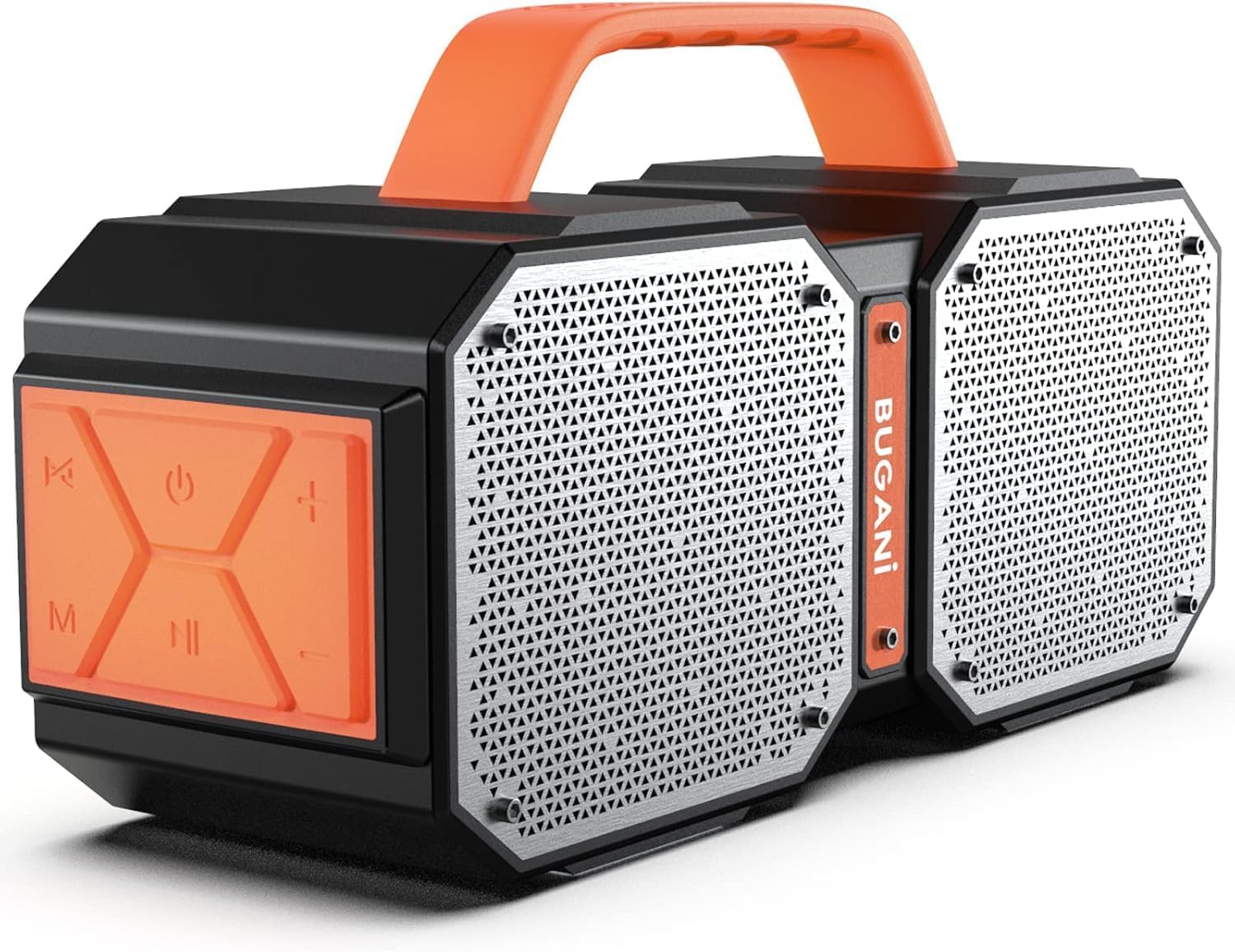 BUGANI Bluetooth Speakers, Shock Portable Bluetooth Speaker, Bluetooth 5.3, Wate...