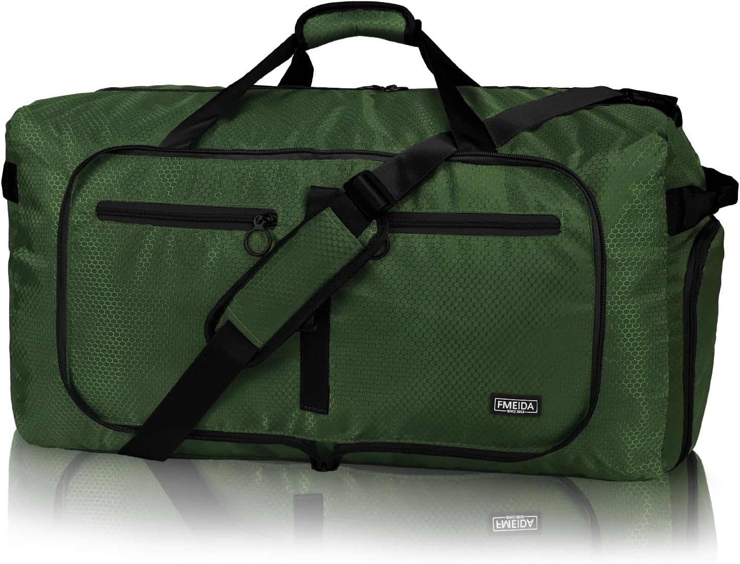 Fmeida Travel Duffel Bag 65L for Men Women Foldable Holdall Bags Weekend Bag Lar...