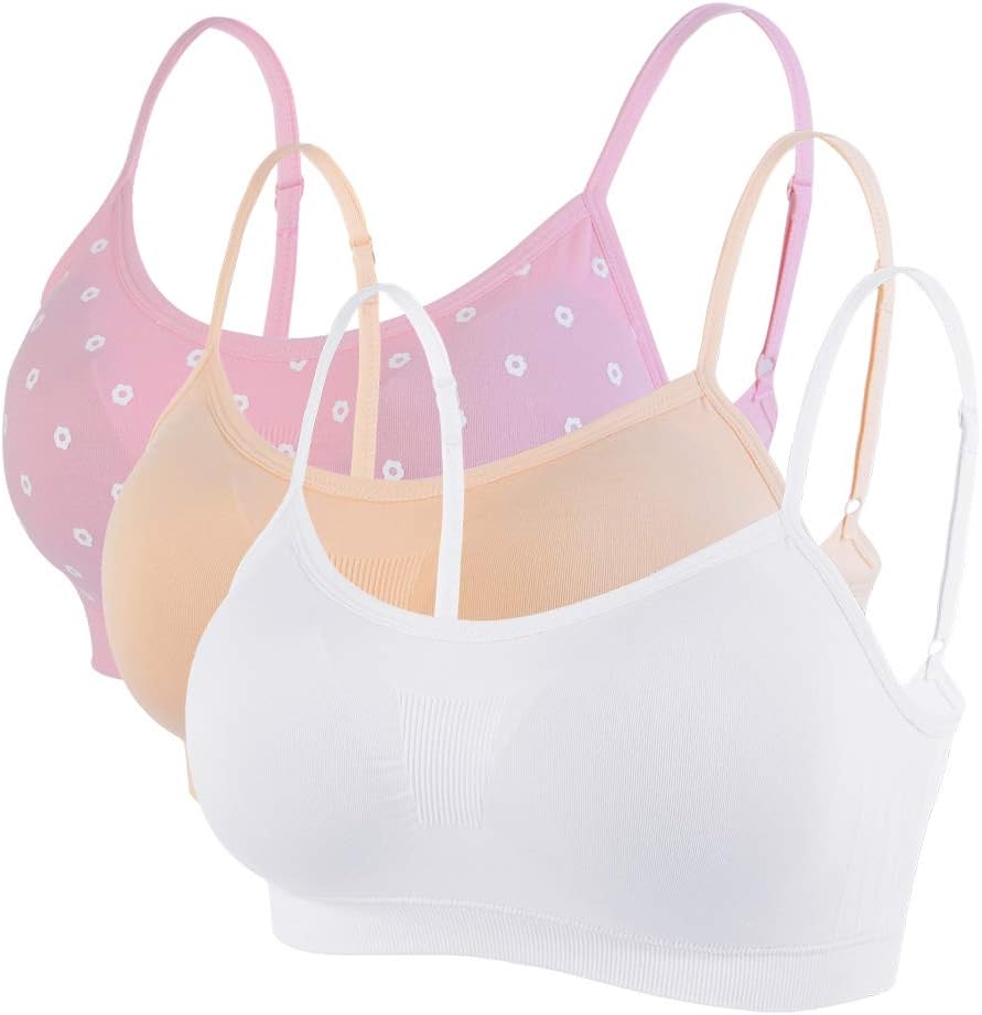 Litthing Women Sports Bra Seamless Comfort Bras Padded Ladies Tops Adjustable St...