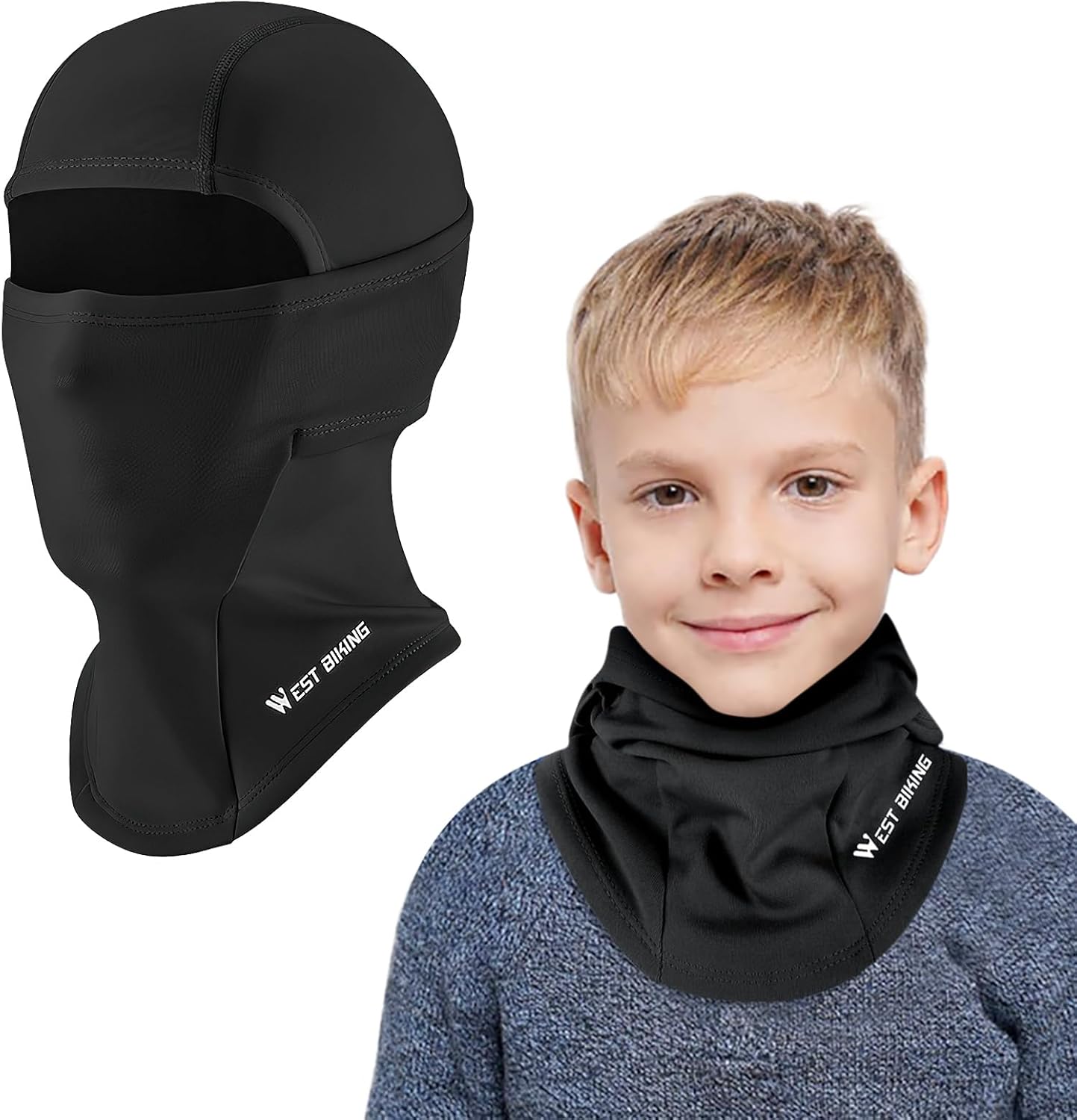AYPOW Kids Winter Thermal Balaclava, Multifunction Windproof Warm Ski Mask Cycli...