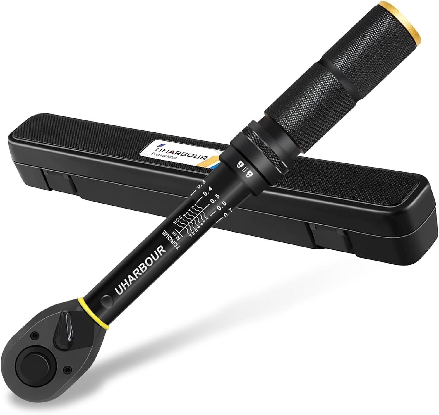 Uharbour Torque Wrench, Special Torque Wrench for Precision, Innovative 1/4 Inch...